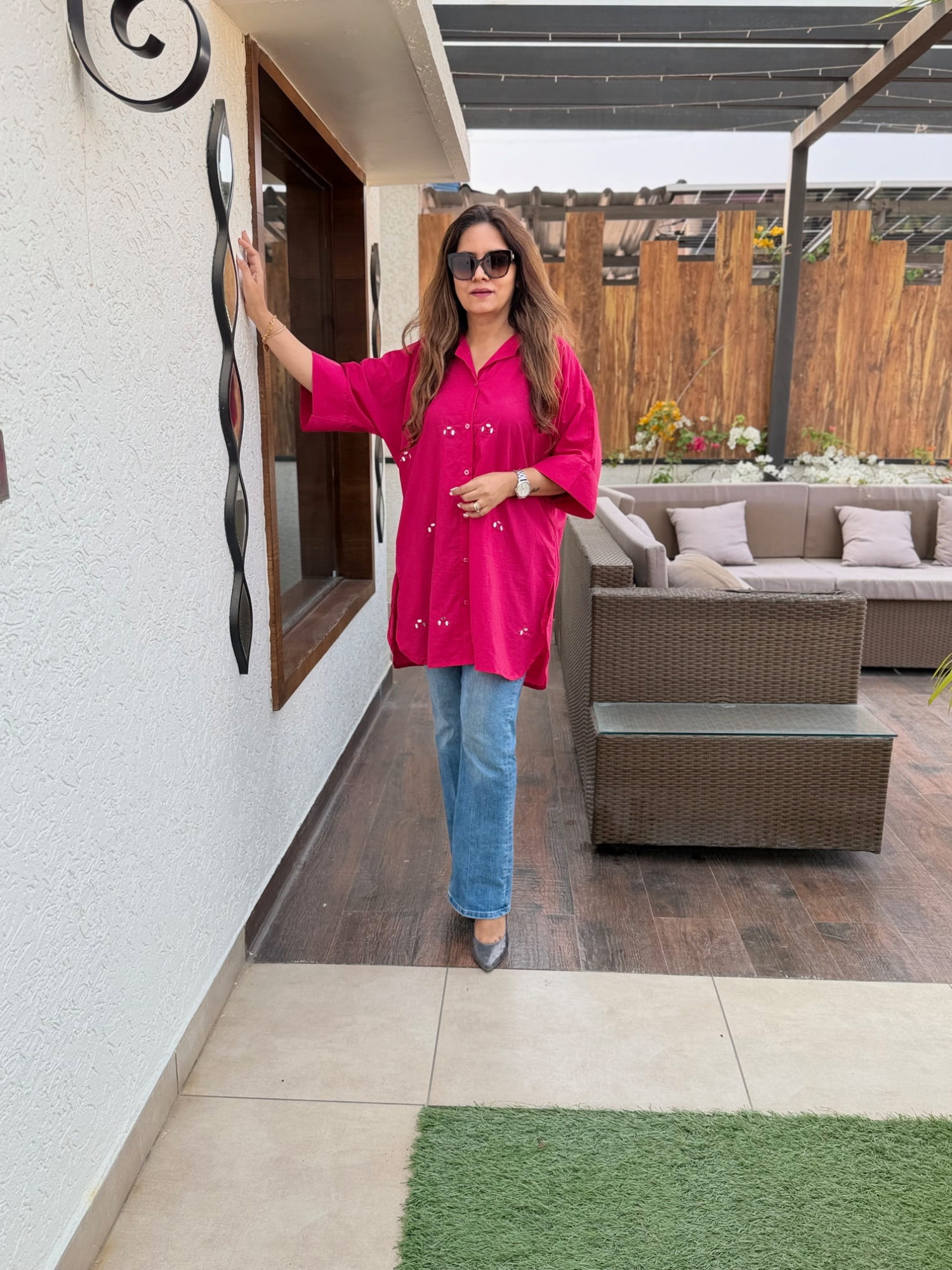 Amaira Embroidered Shirt