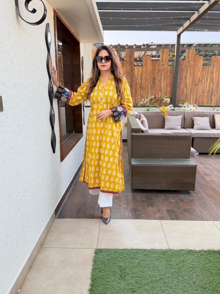 Image of Shalini Cotton Kurta