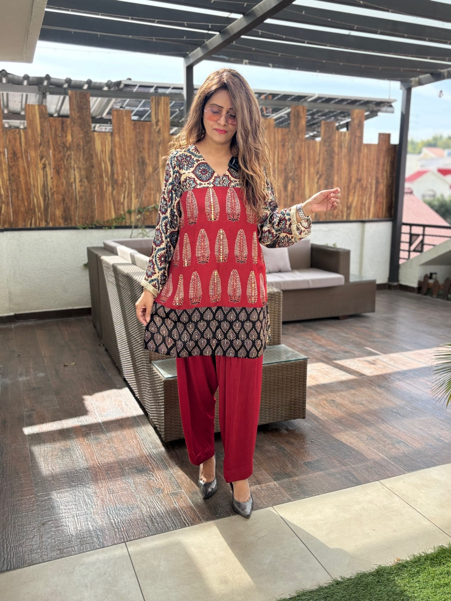 Jaya Modal Silk Suit