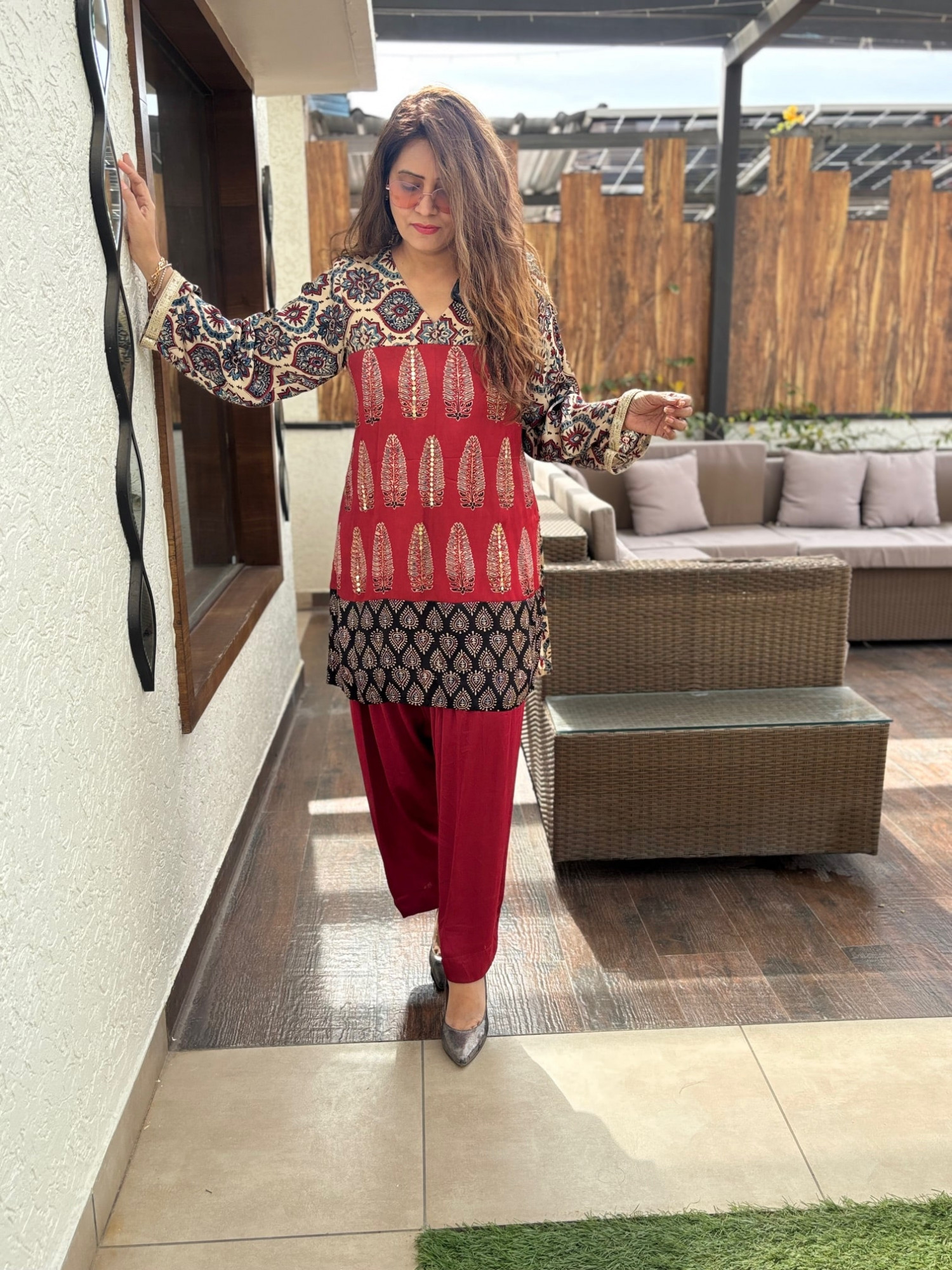 Jaya Modal Silk Suit