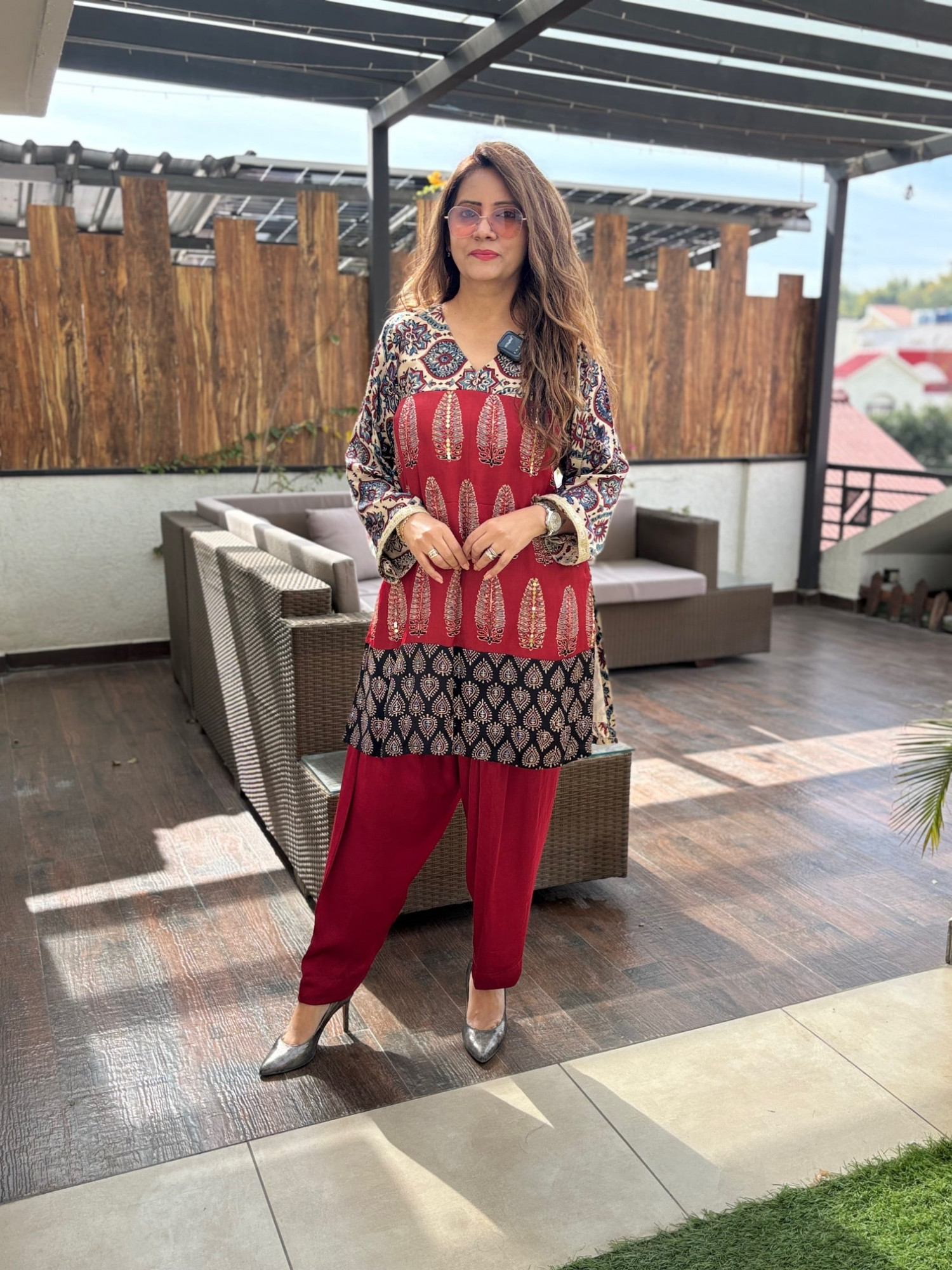 Jaya Modal Silk Suit