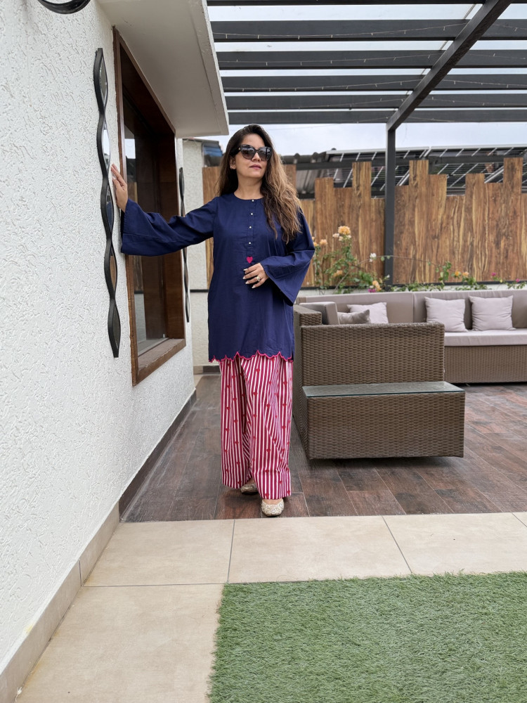 Image of Blue Crush Cotton Suit
