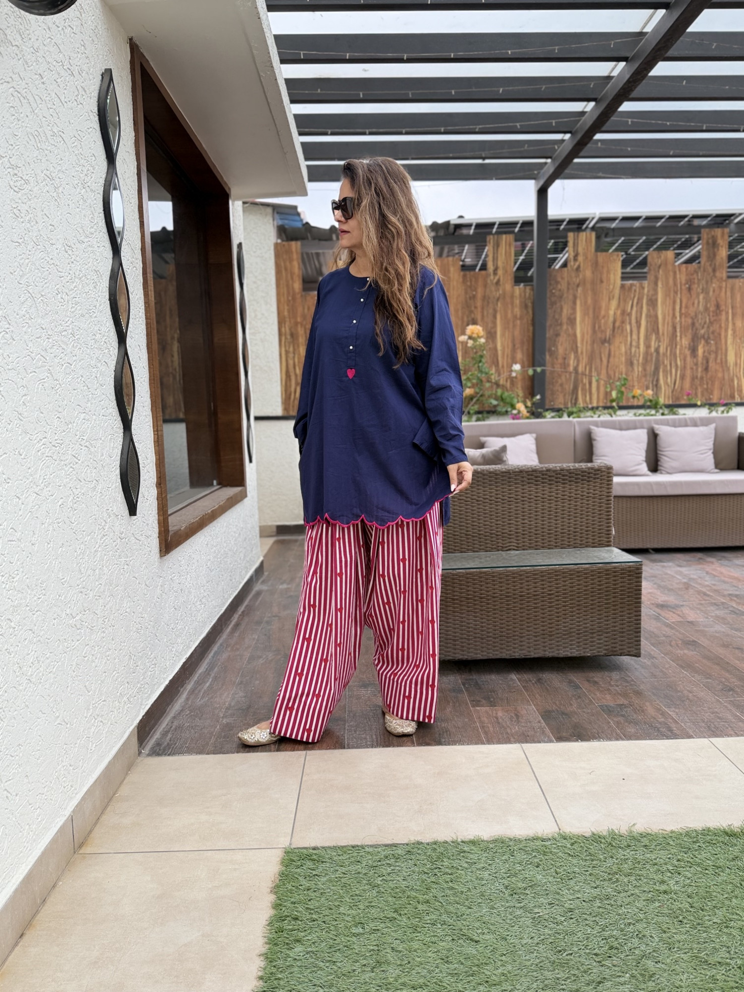 Blue Crush Cotton Suit