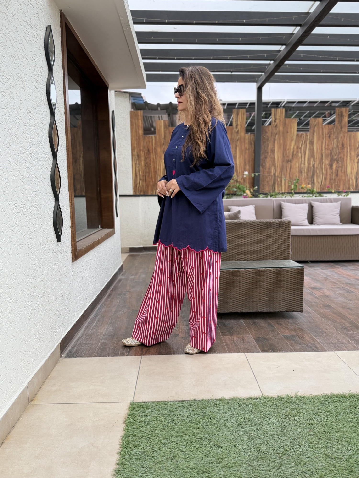 Blue Crush Cotton Suit