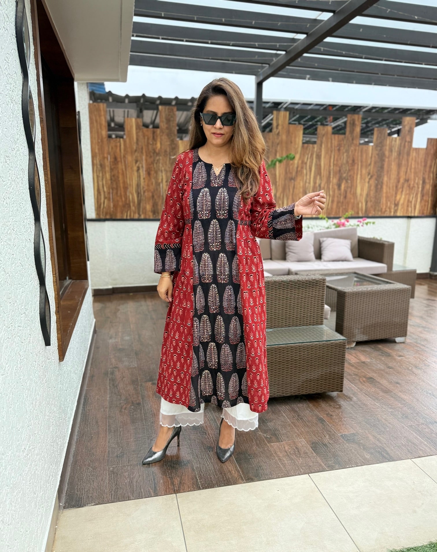 Cotton Ajrakh Kurta