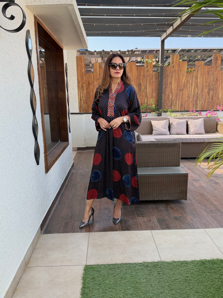 Image of Pankhuri Modal Silk Dress