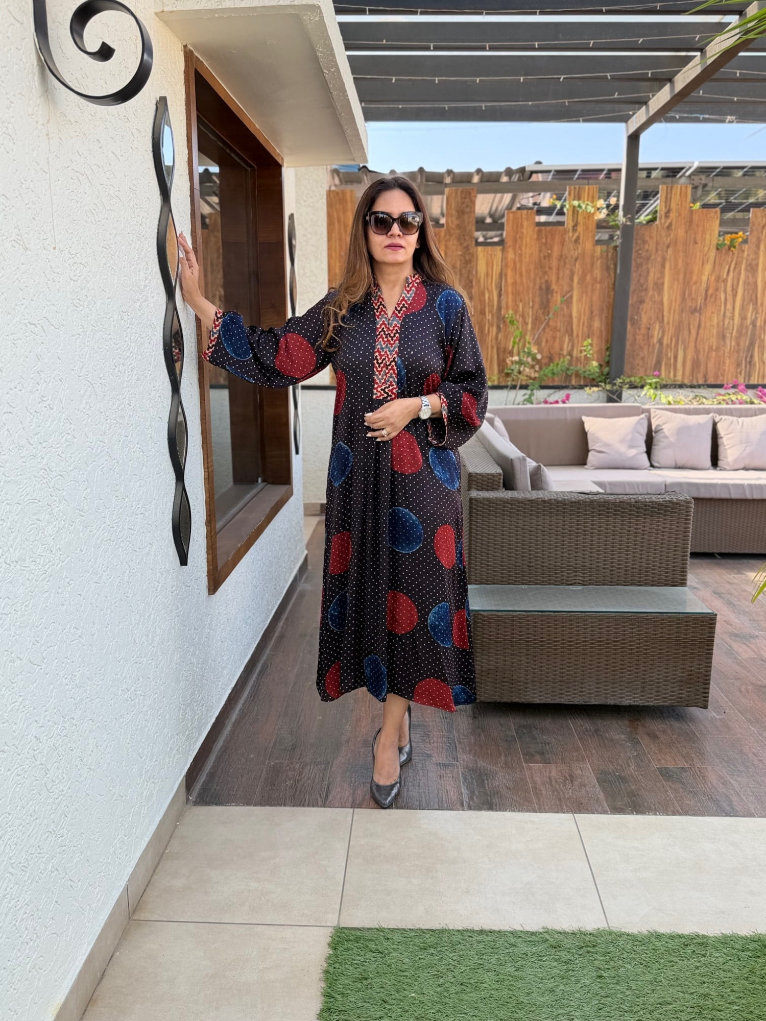 Pankhuri Modal Silk Dress