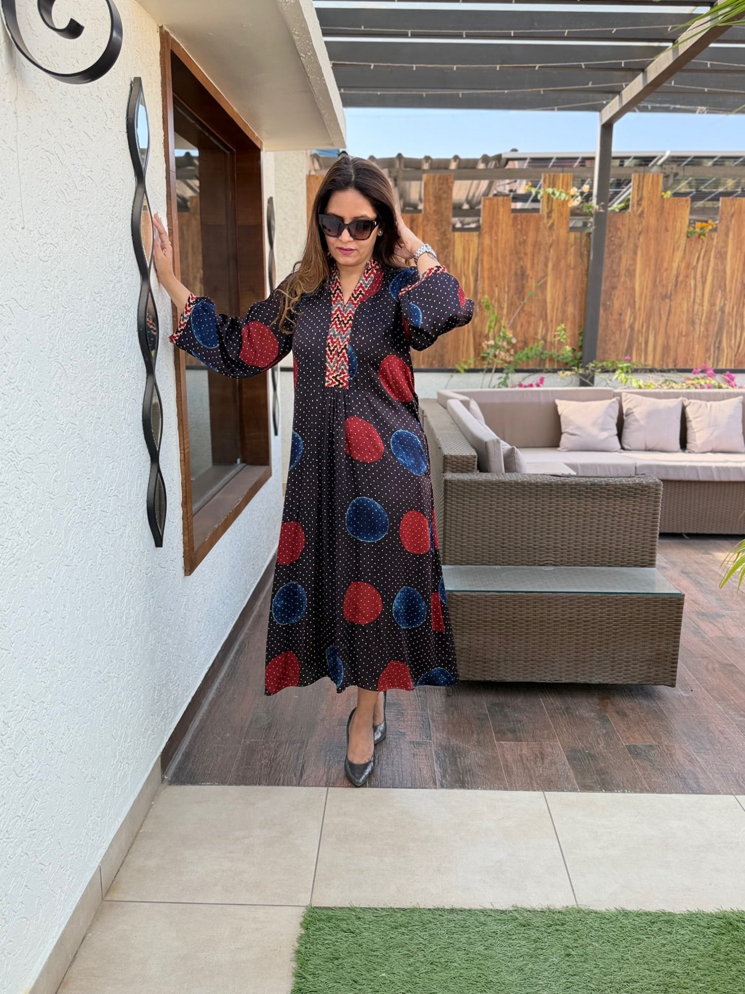 Pankhuri Modal Silk Dress