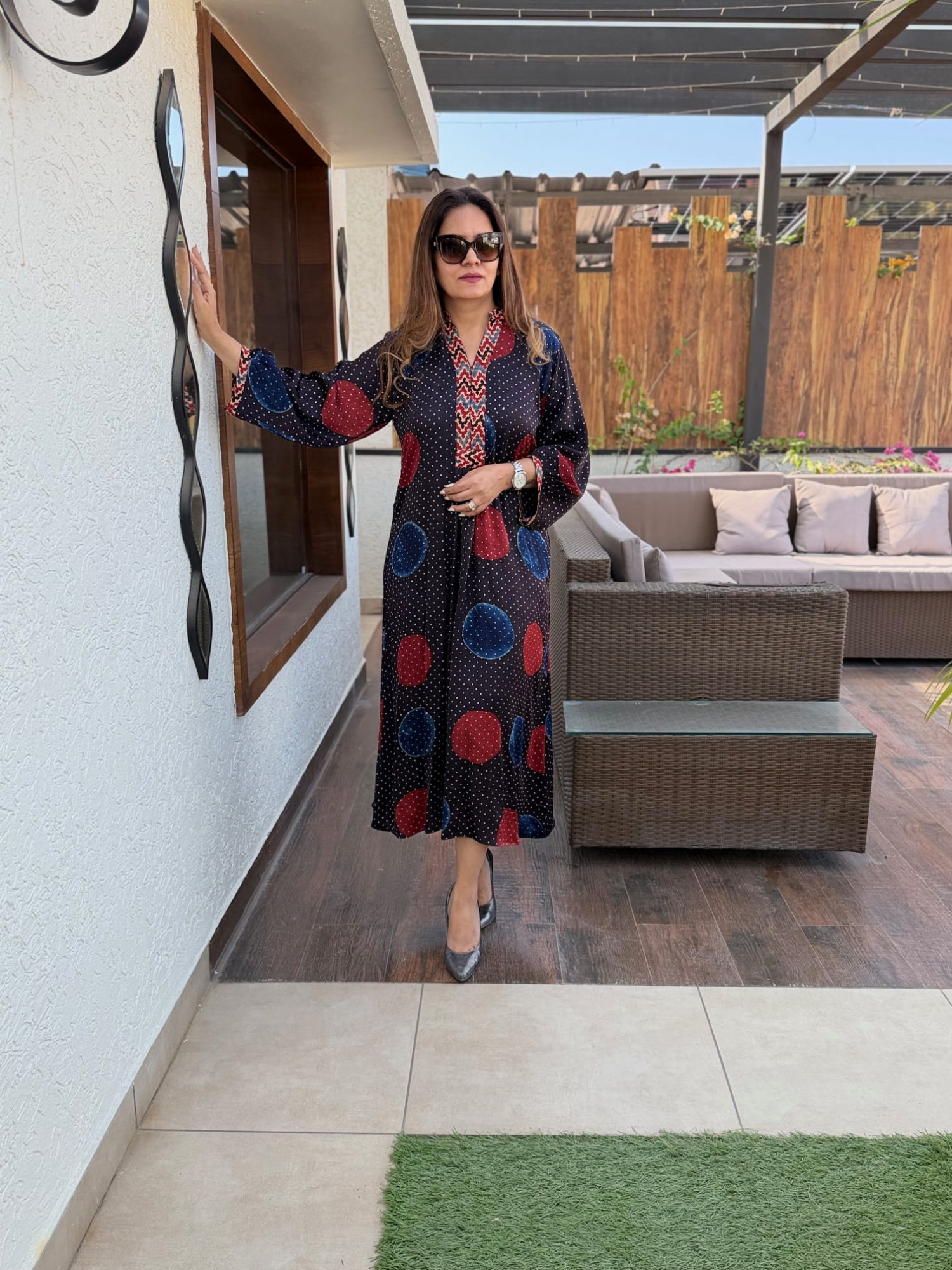 Pankhuri Modal Silk Dress