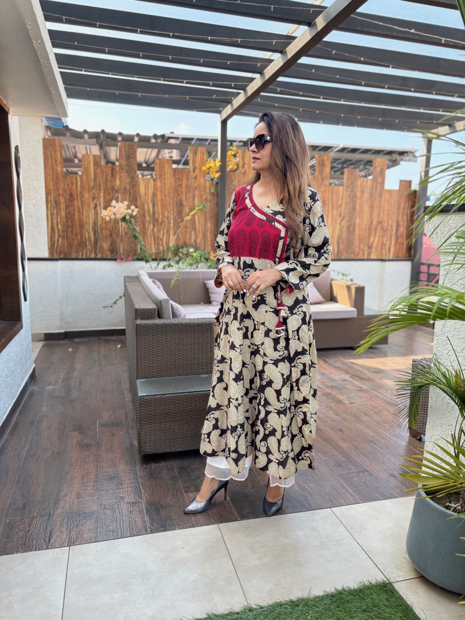 Samira Cotton Anarkali