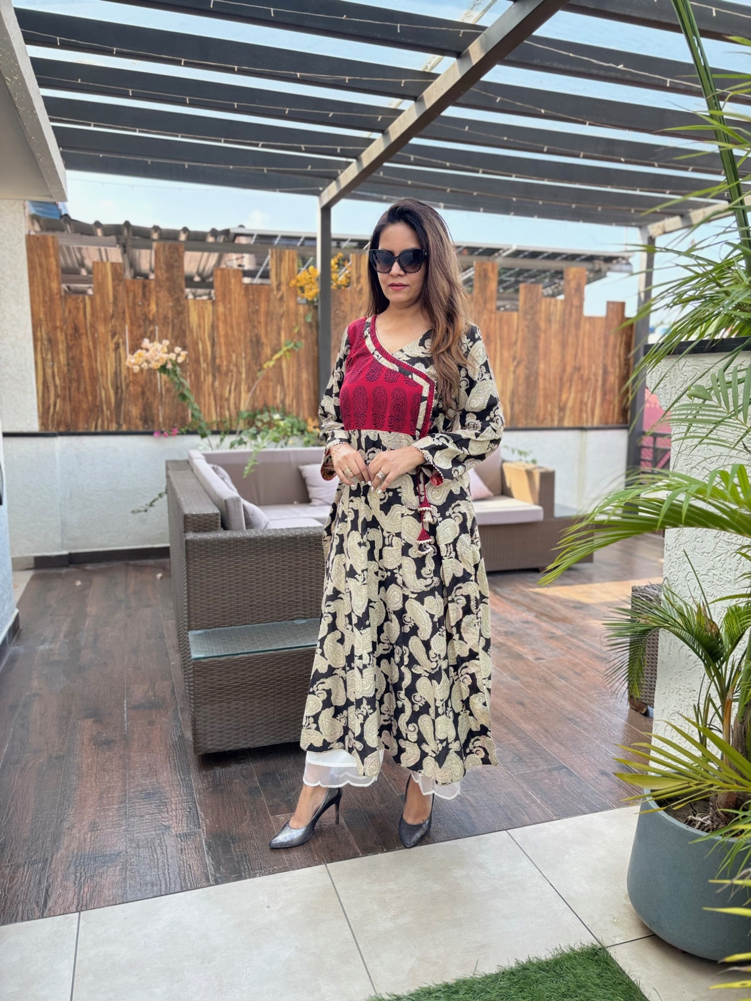 Samira Cotton Anarkali