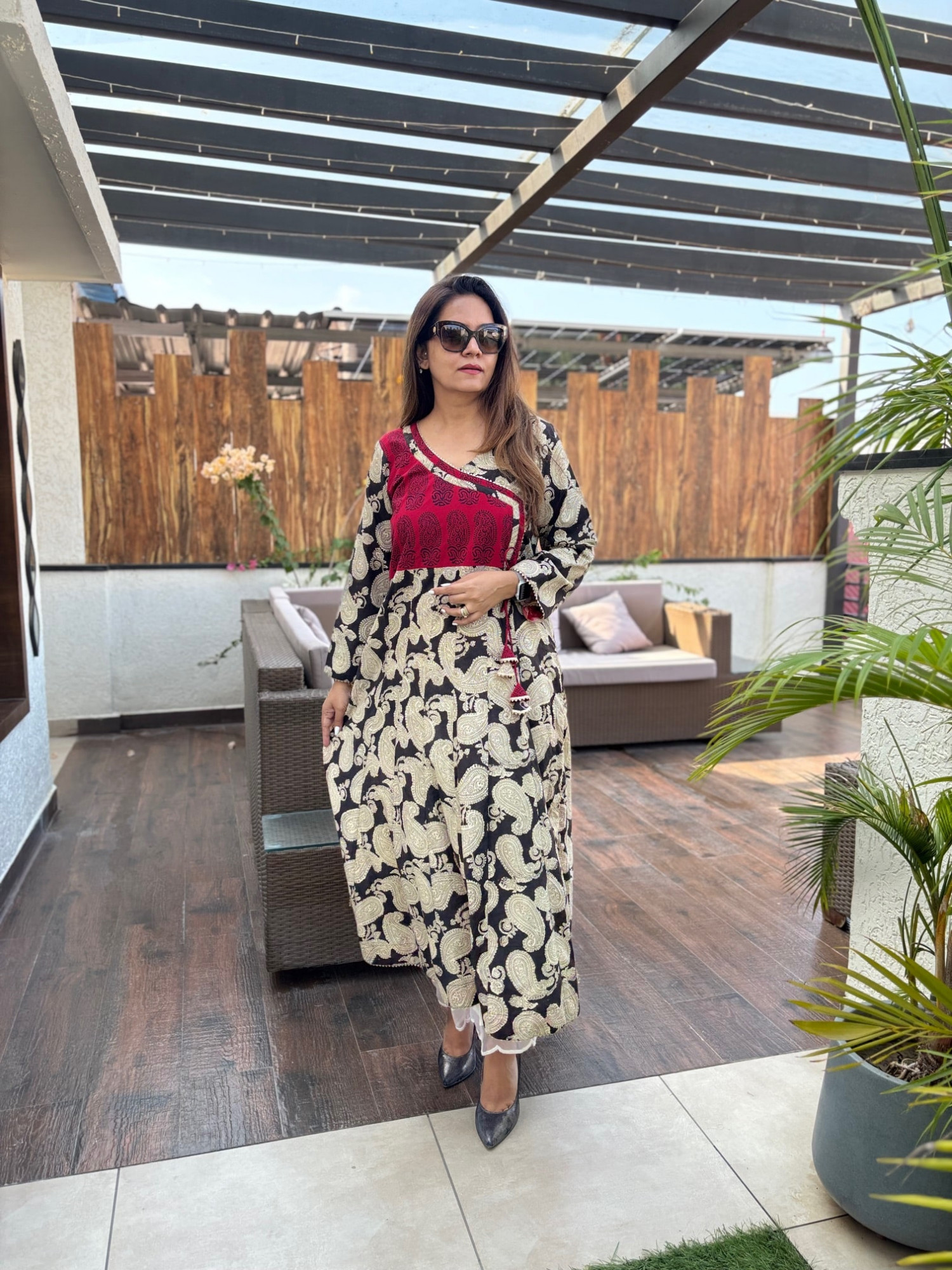 Samira Cotton Anarkali