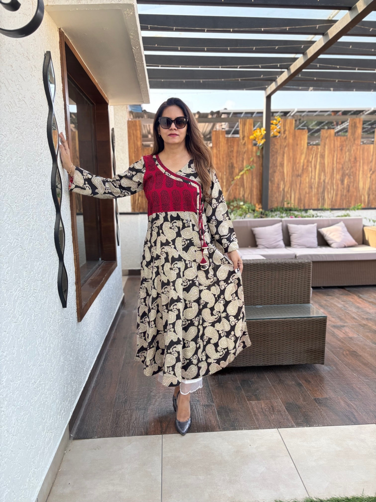 Samira Cotton Anarkali