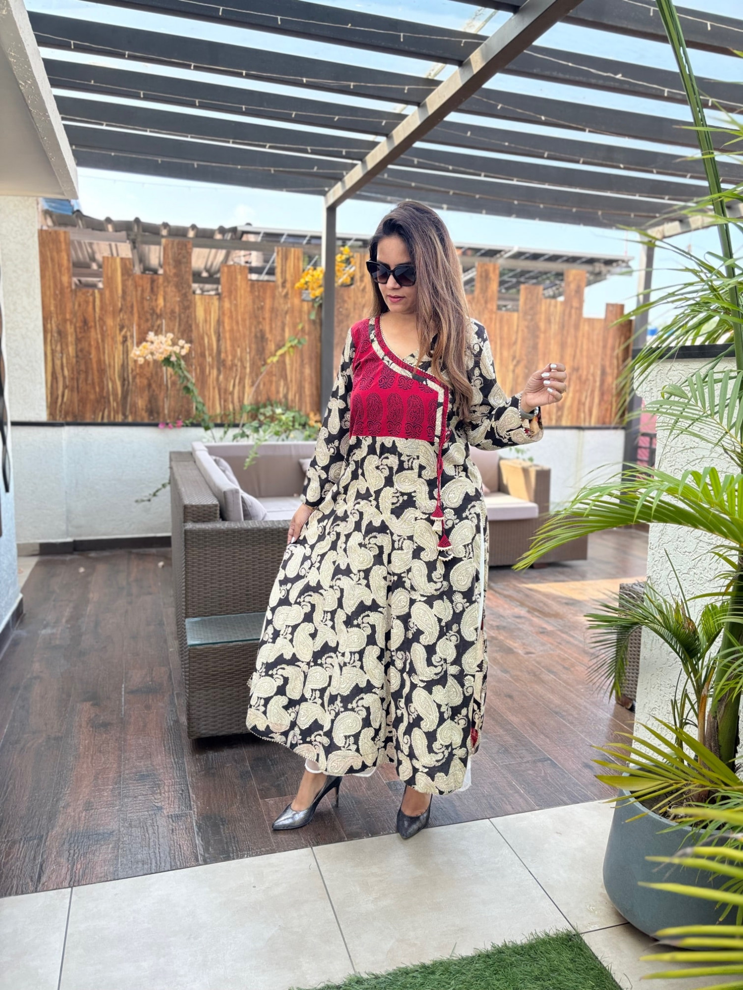 Samira Cotton Anarkali