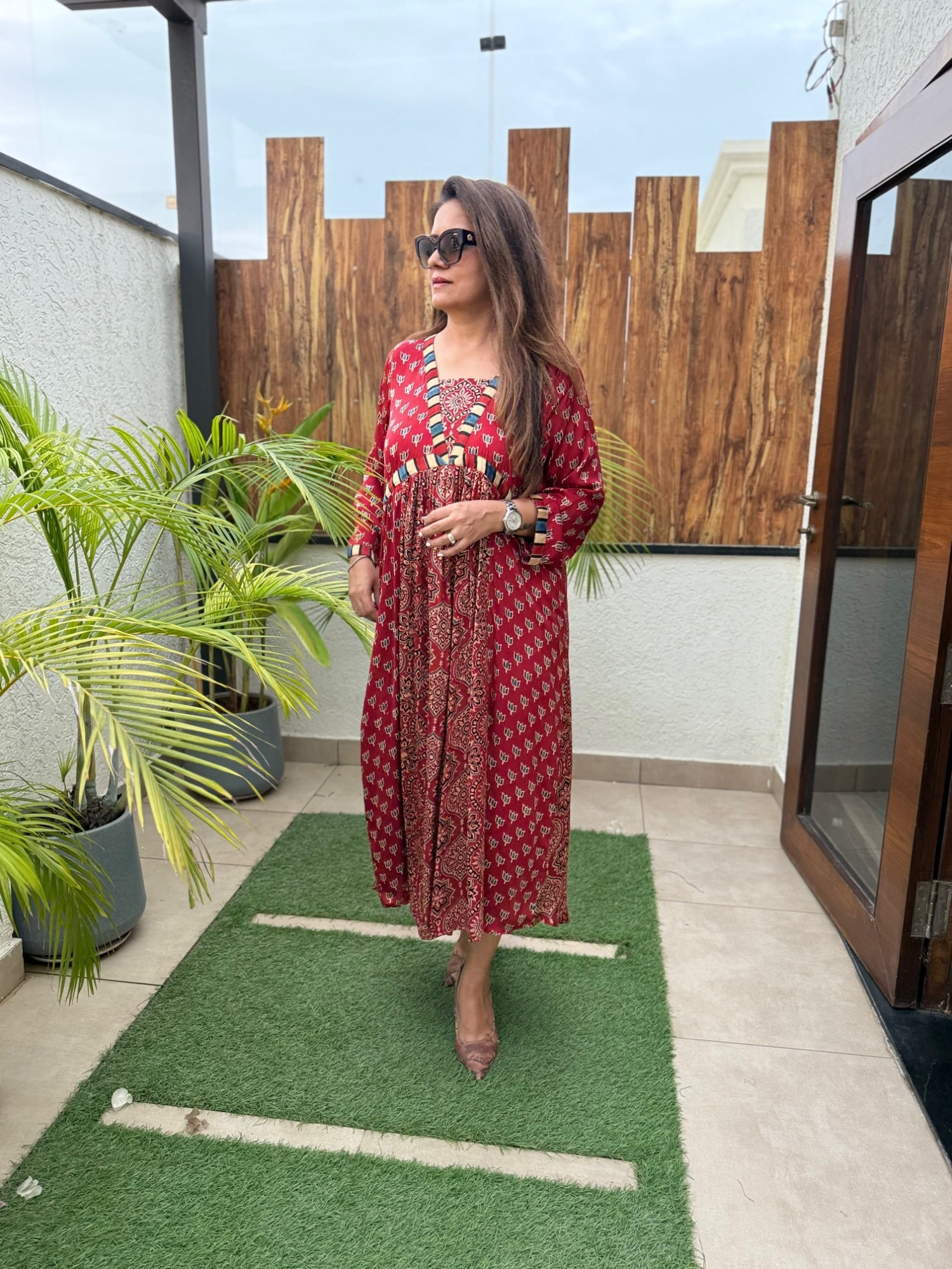 Vanya Modal Silk Dress