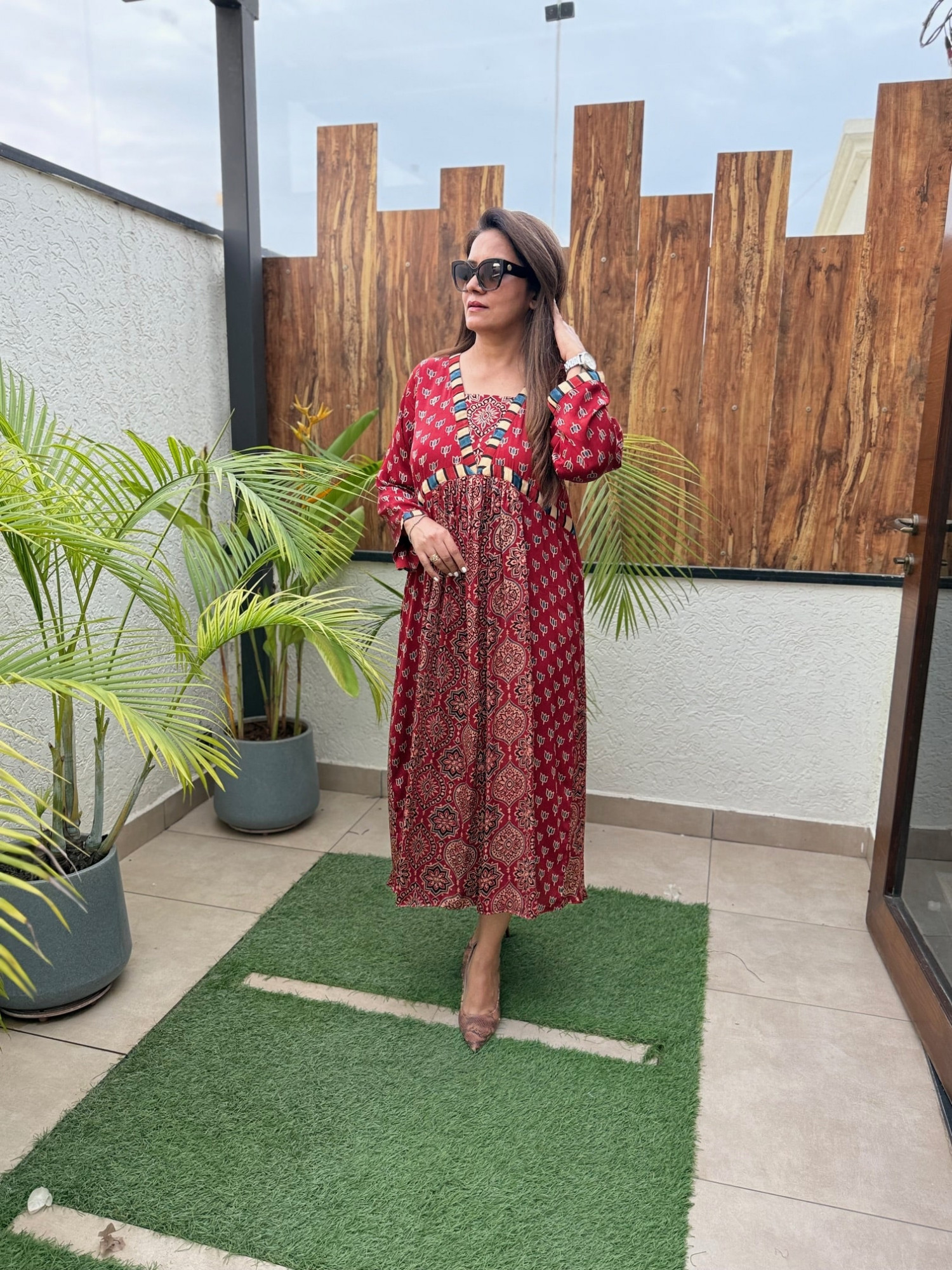 Vanya Modal Silk Dress