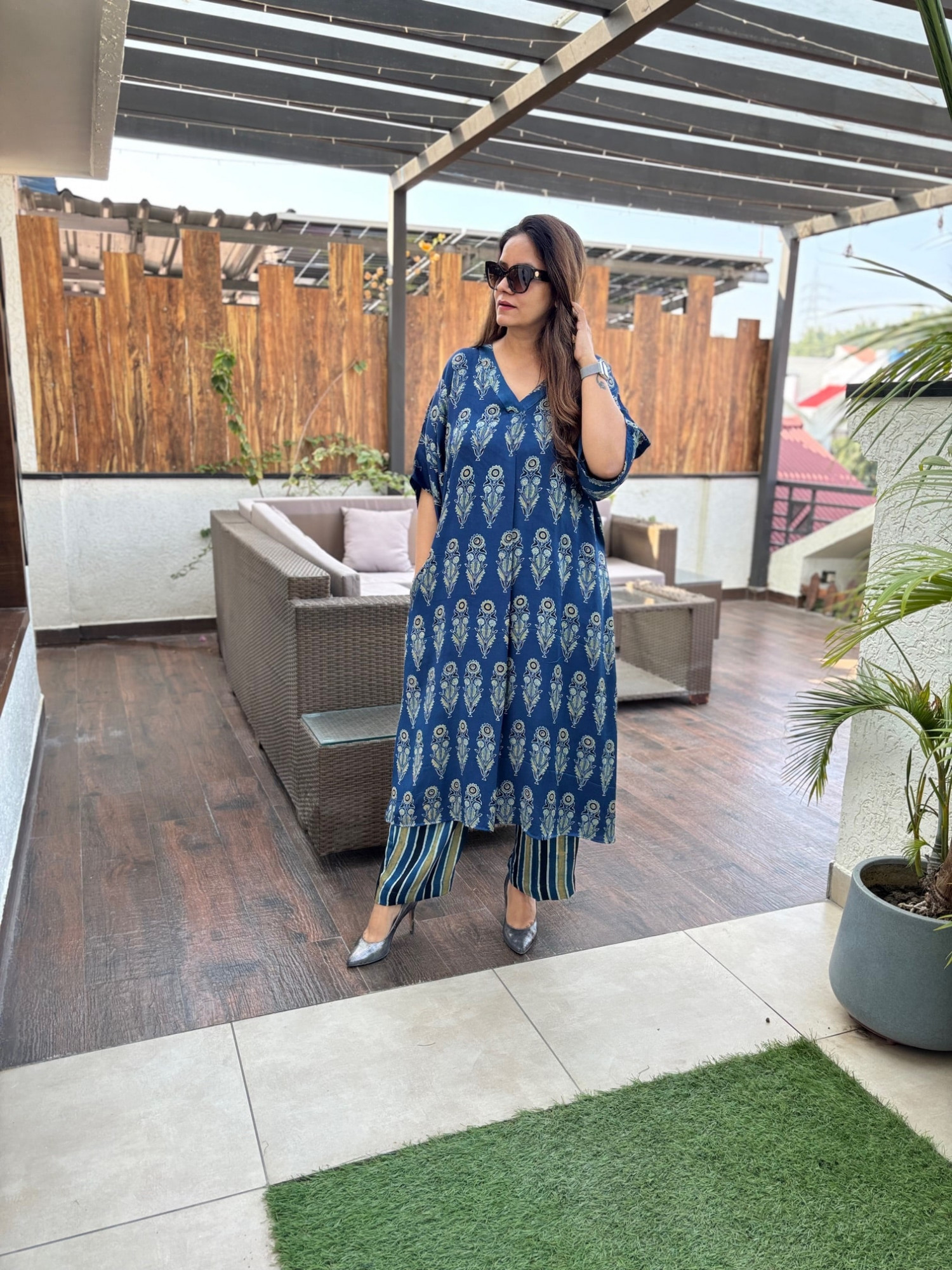 Raaz Modal Silk Suit