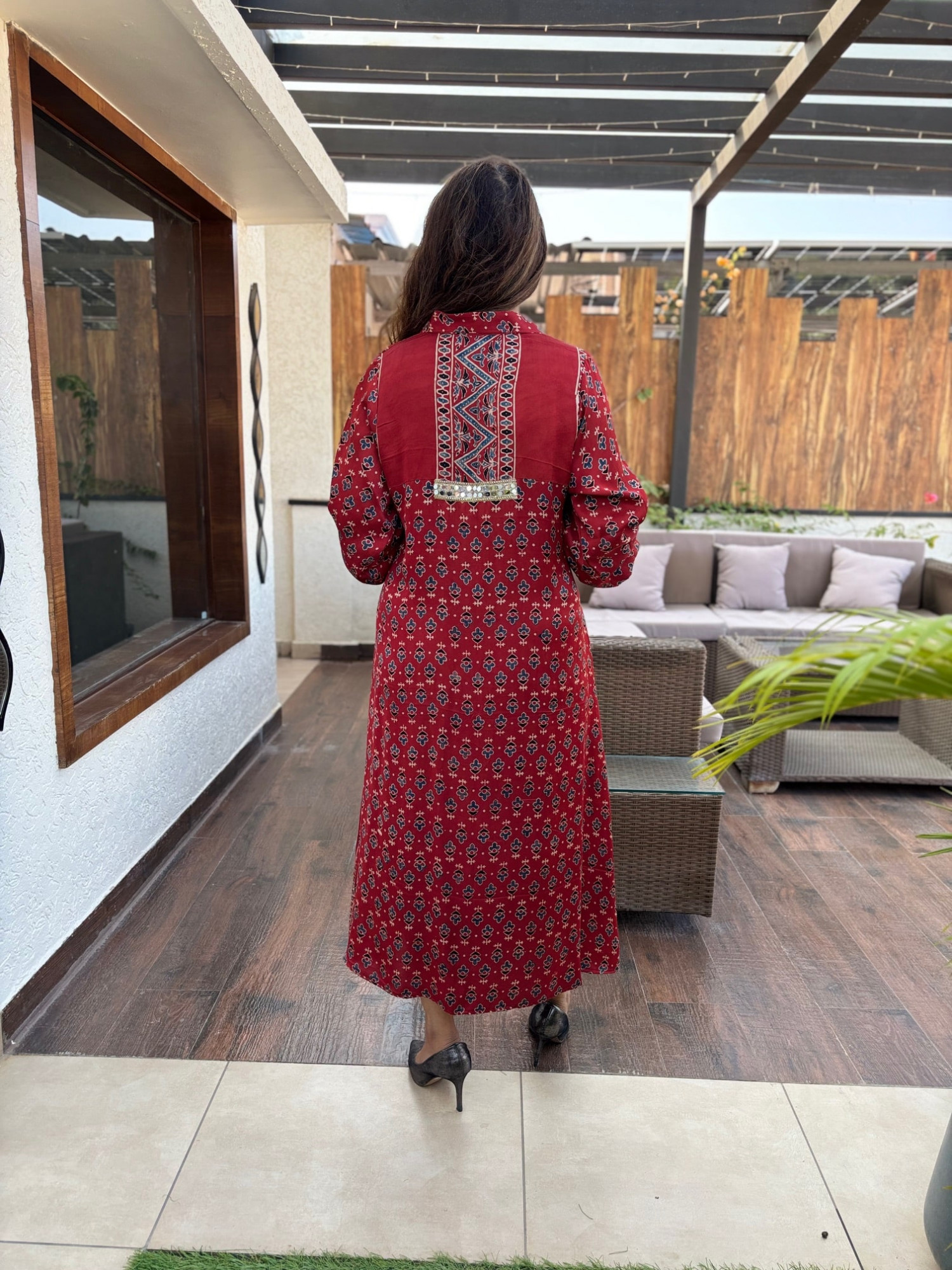 Siyara Modal Silk Dress