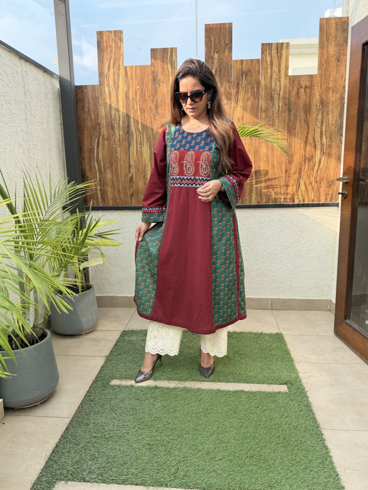 Image of Praibha Cotton Kurta