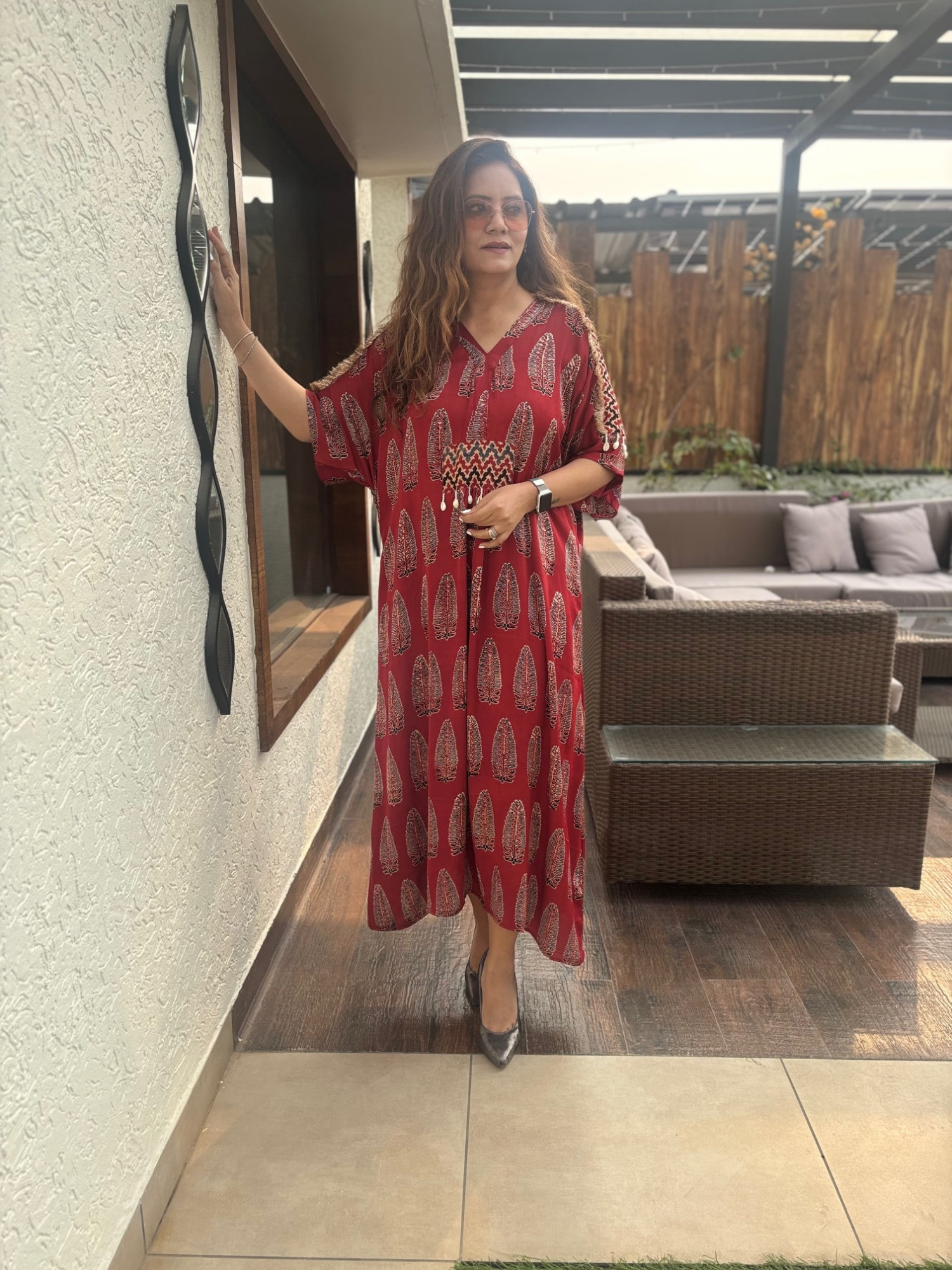 Aanya Modal Silk Dress