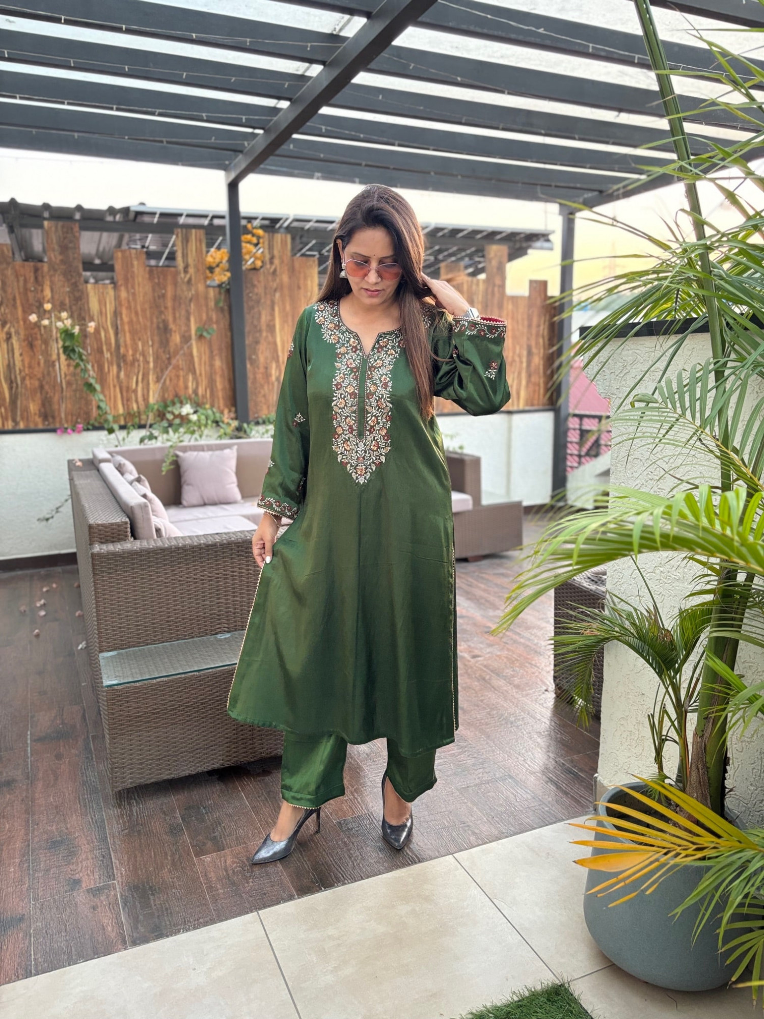 Ishani Embroidered Suit