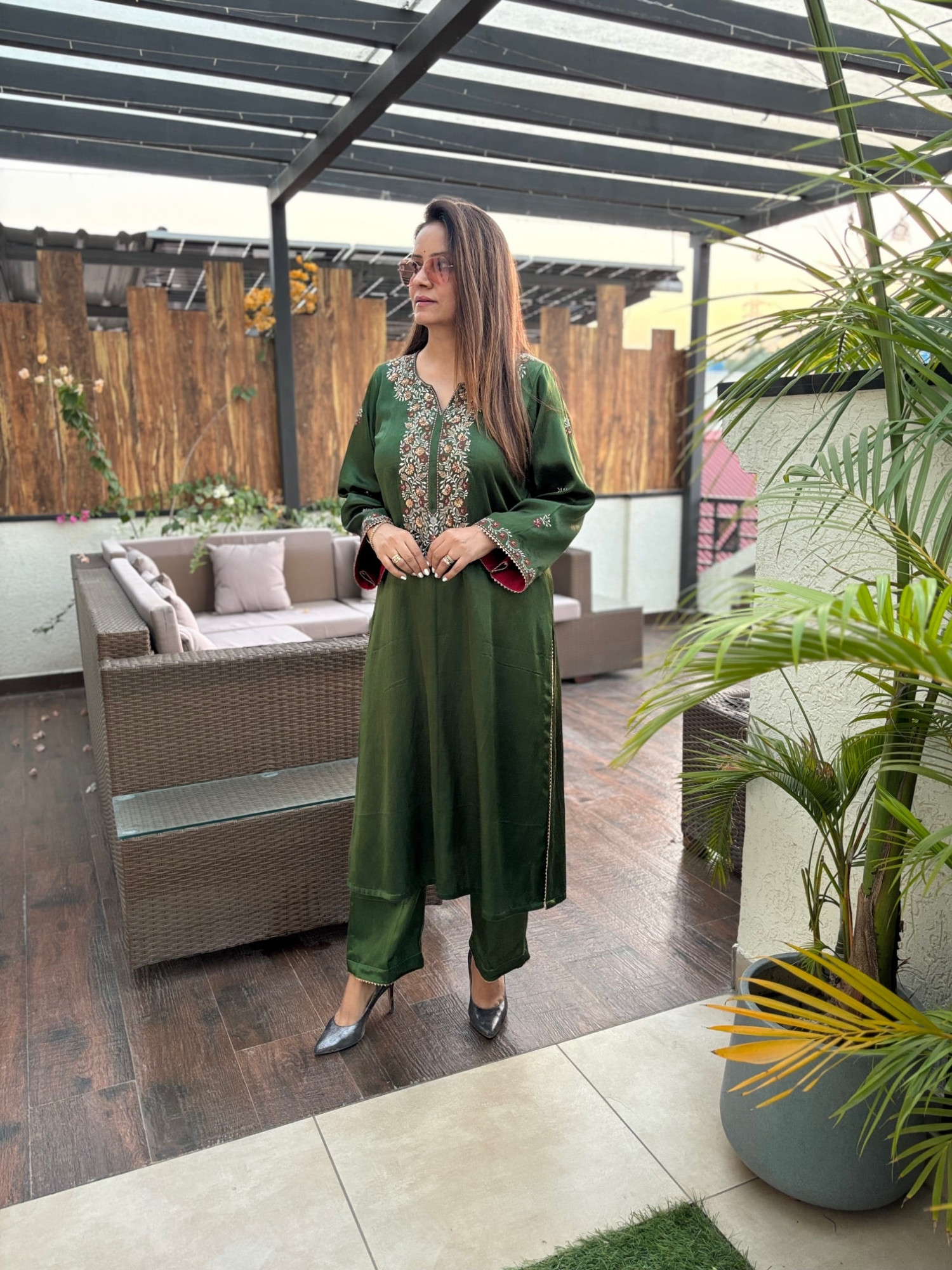 Ishani Embroidered Suit