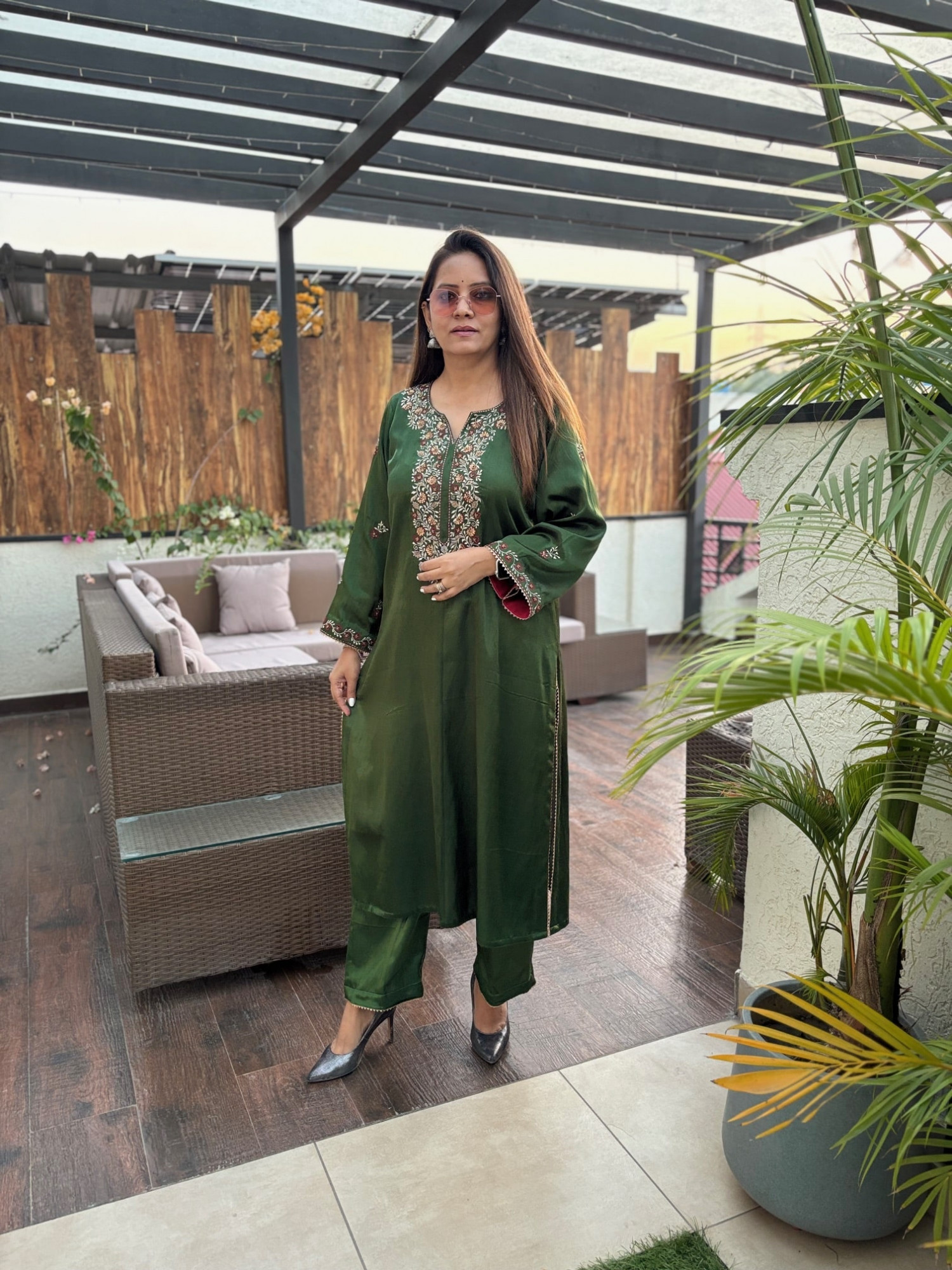 Ishani Embroidered Suit