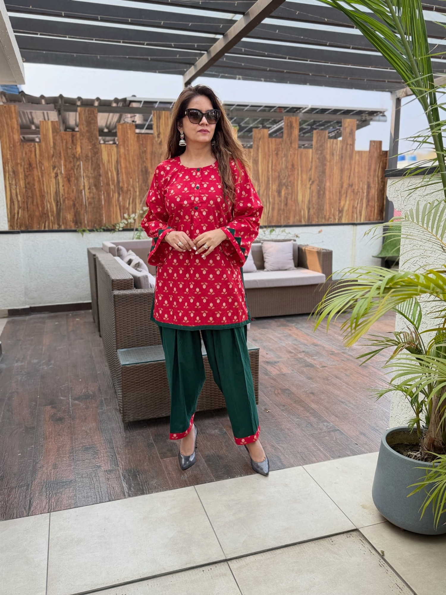Avni Cotton Suit
