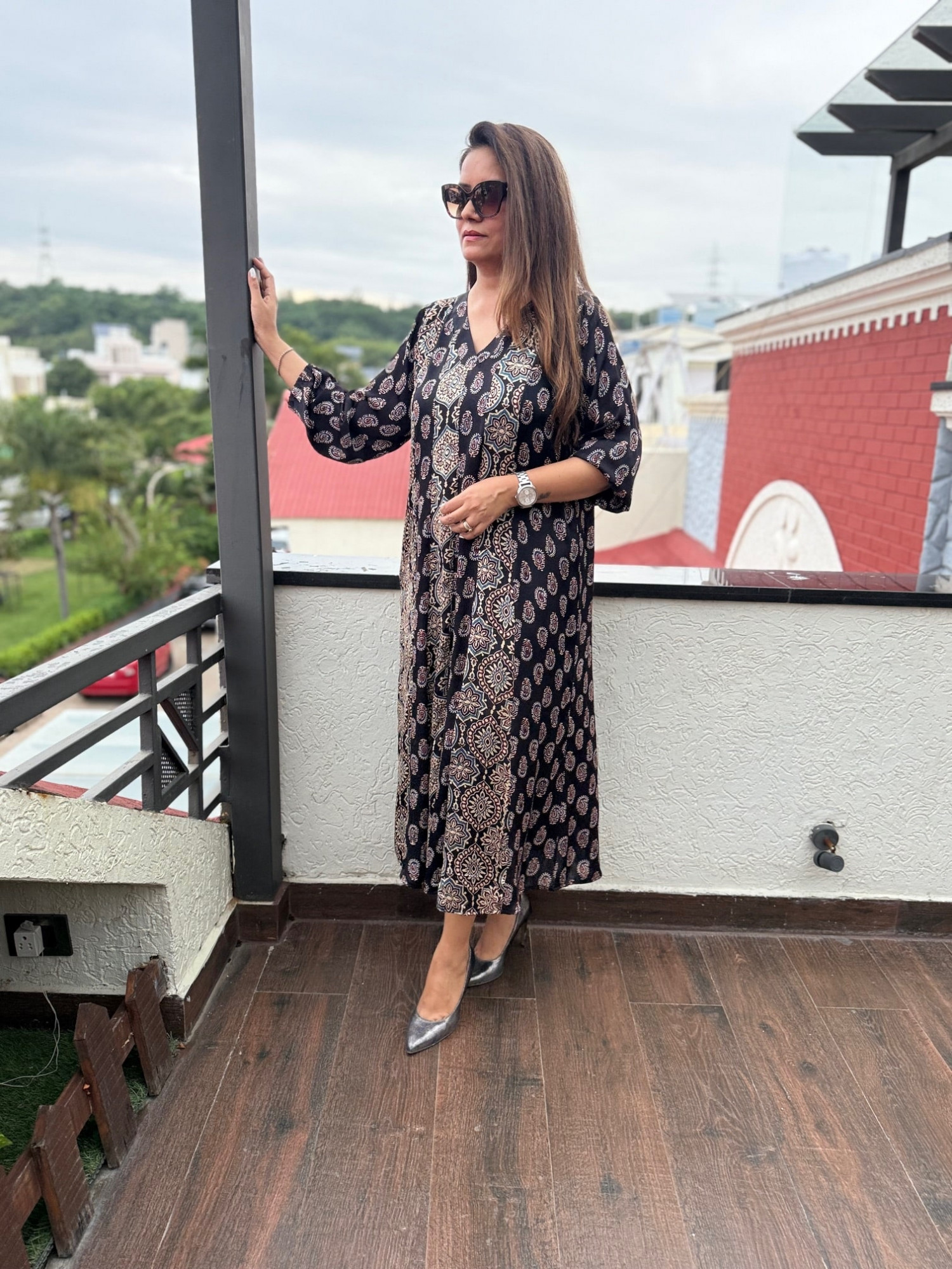 Alaya Modal Silk Dress