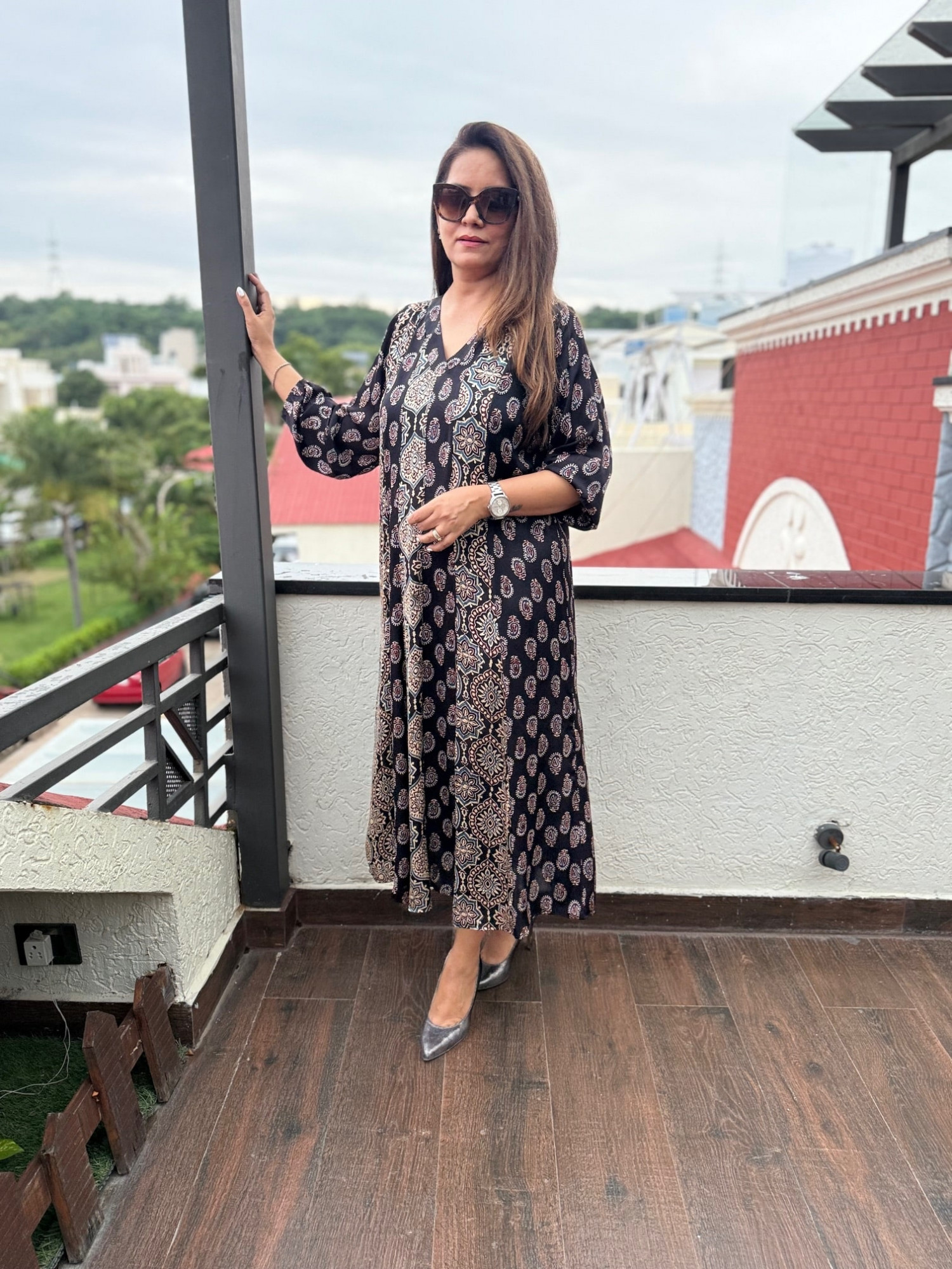 Alaya Modal Silk Dress