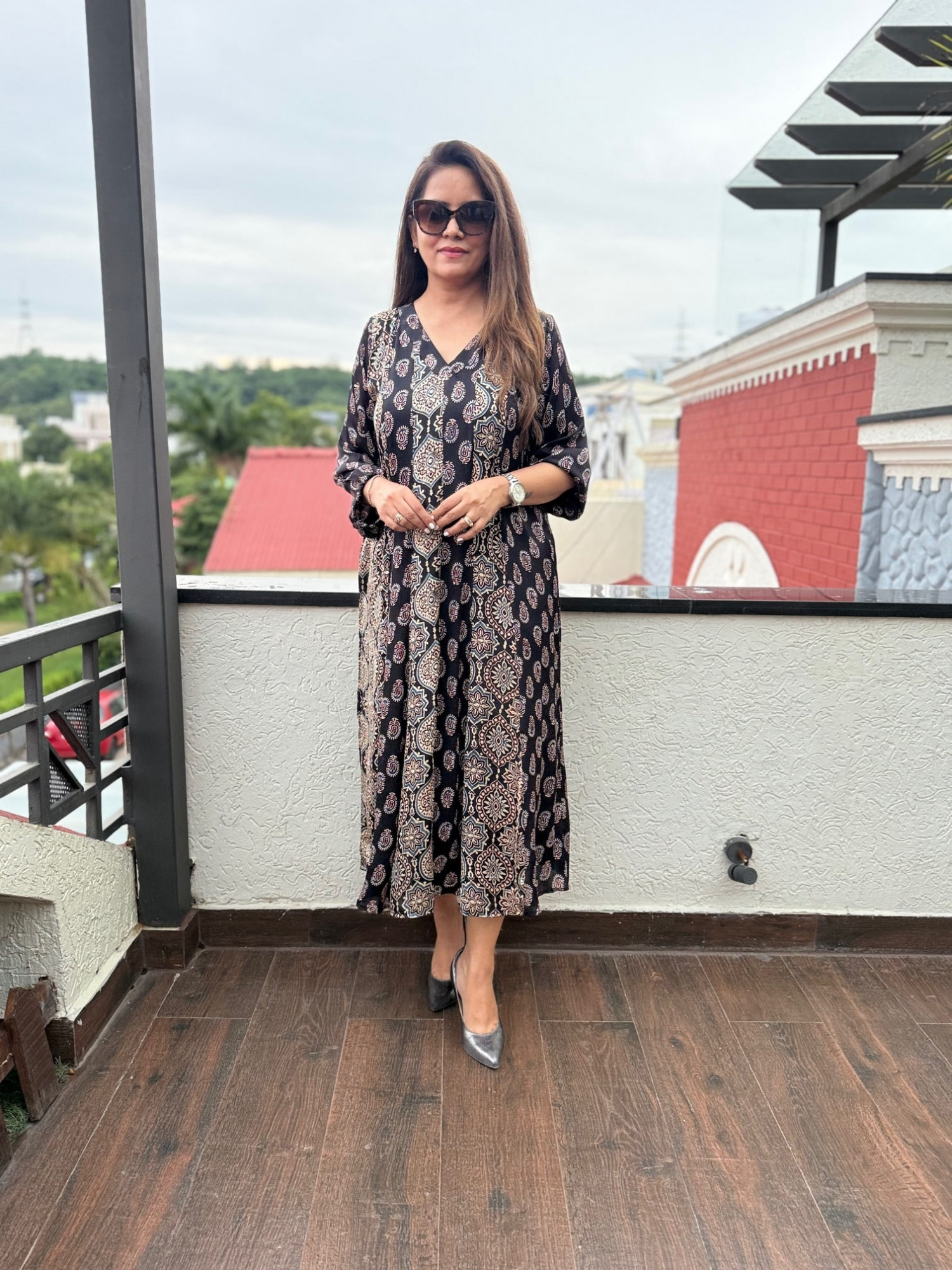 Alaya Modal Silk Dress