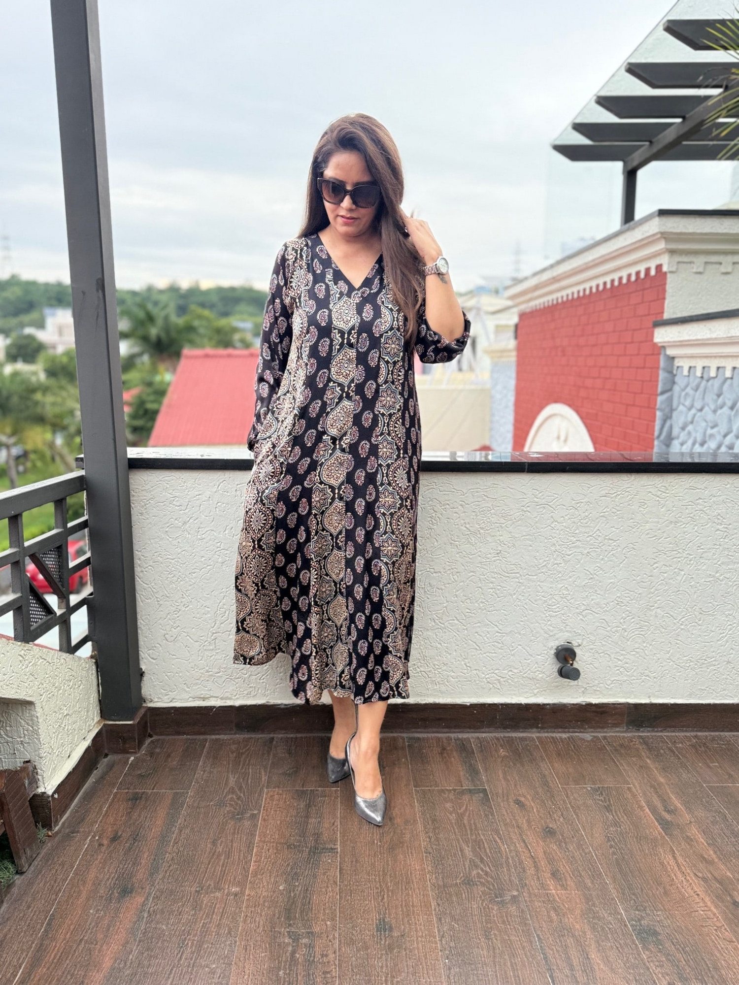 Alaya Modal Silk Dress