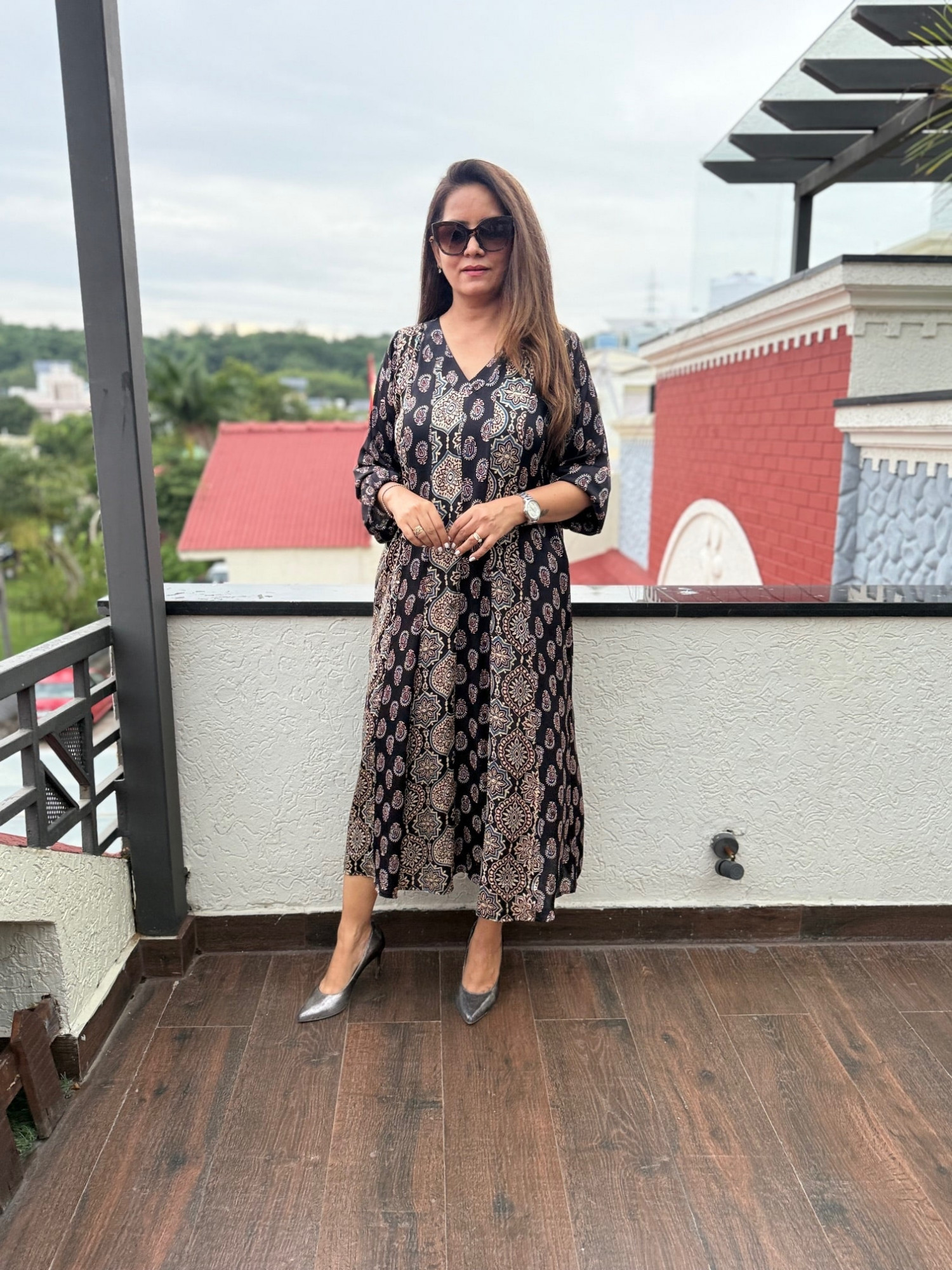 Alaya Modal Silk Dress