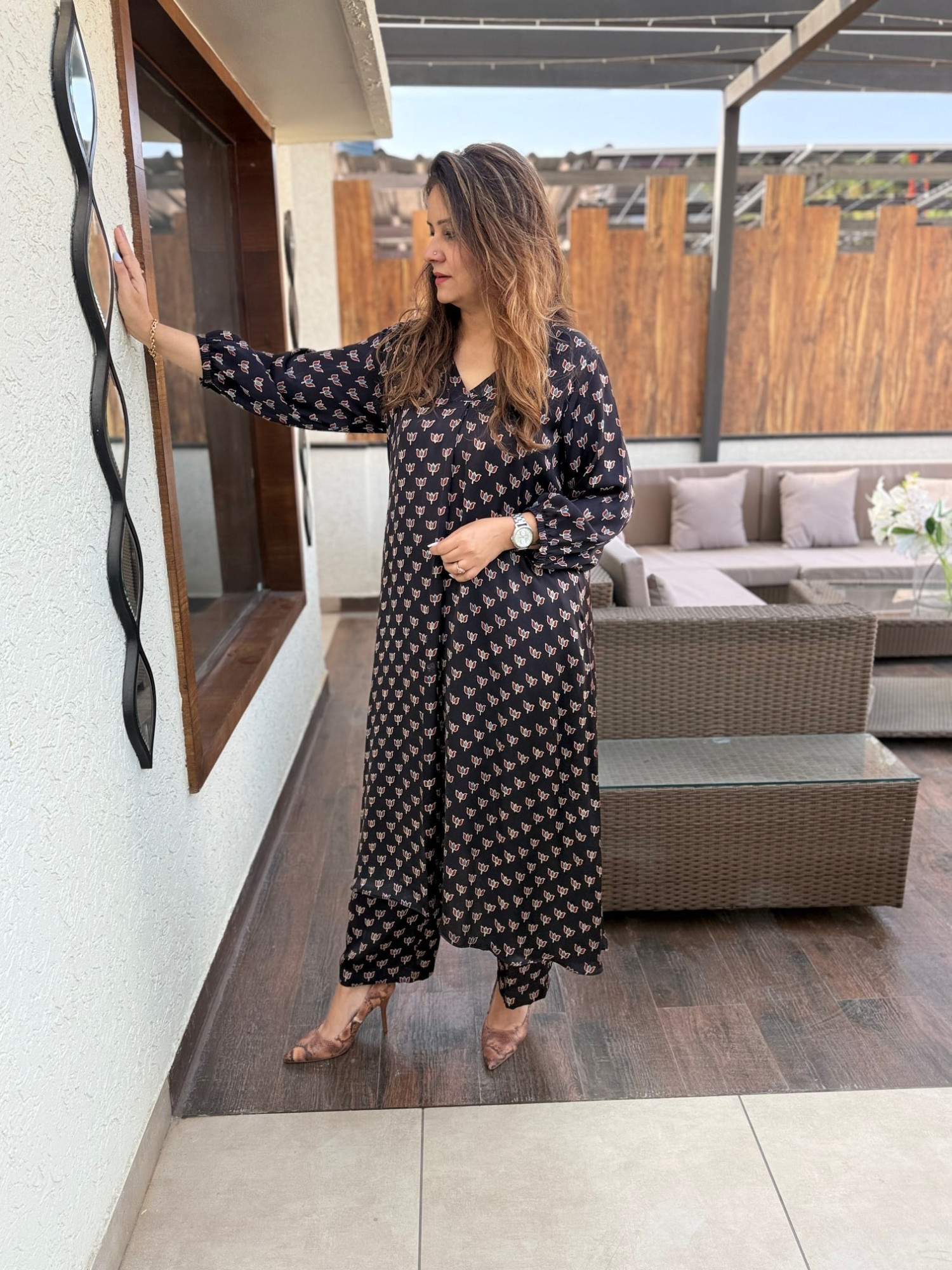 Modal Silk Co-ord Set