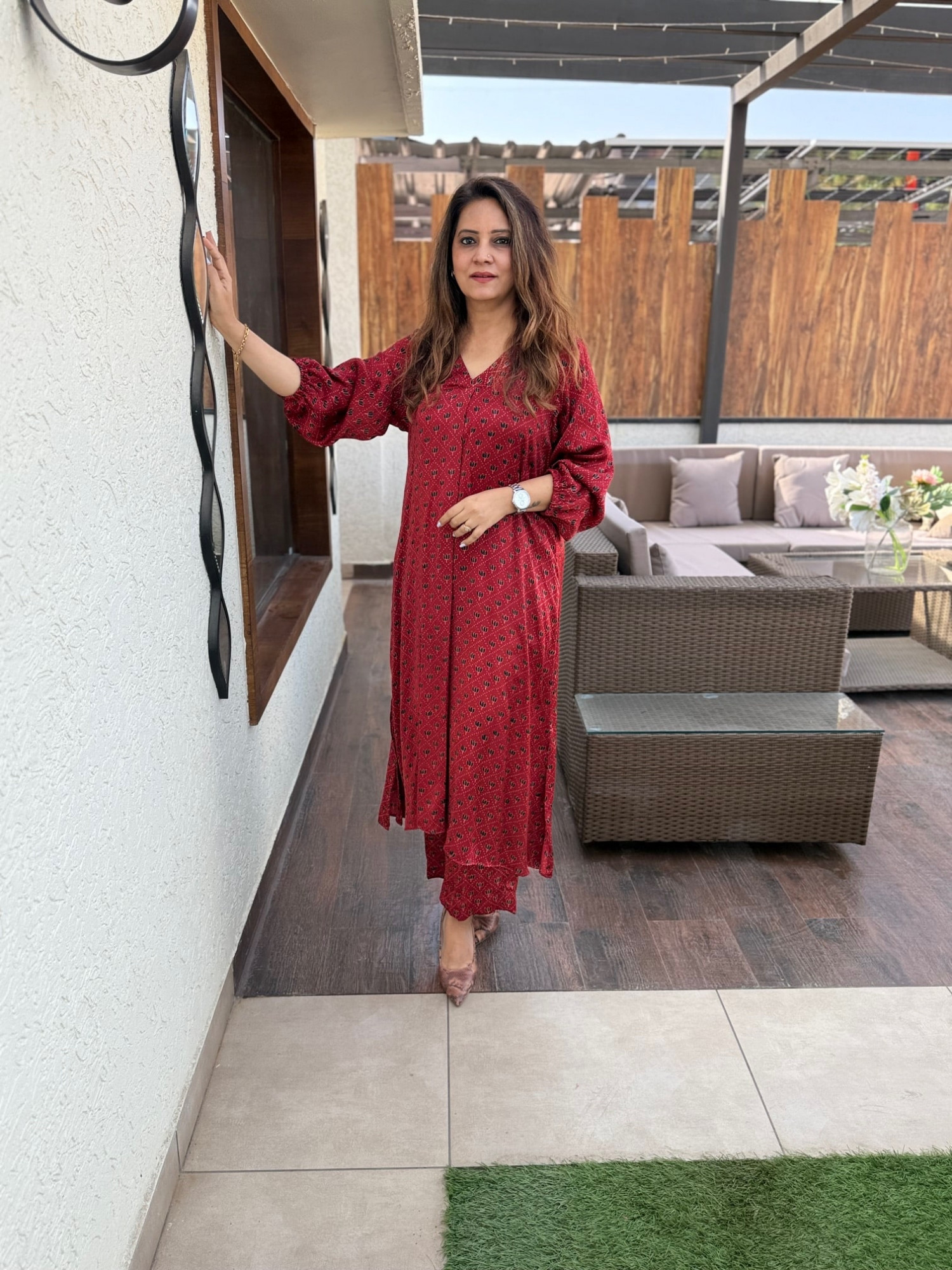 Modal Silk Co-ord Set