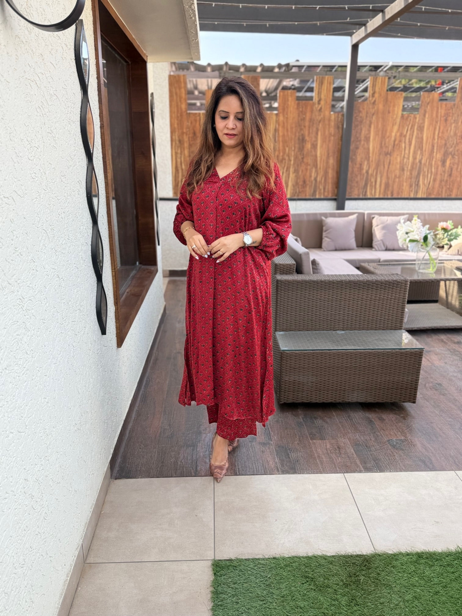 Modal Silk Co-ord Set