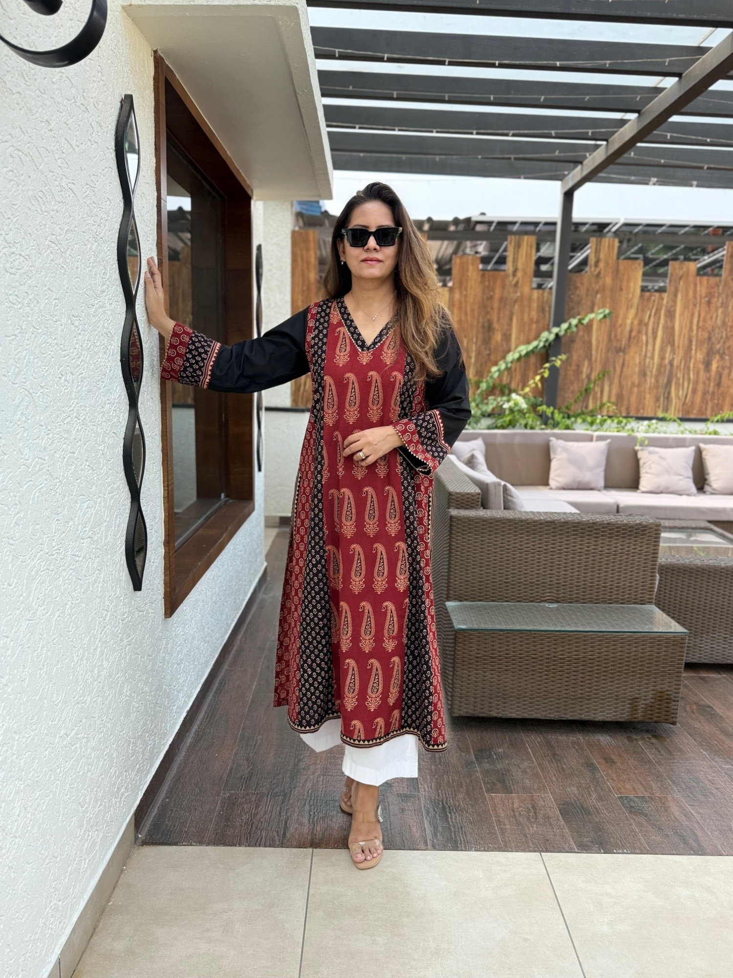 Ishara Cotton Anarkali