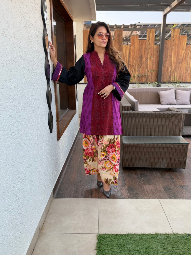 Image of Heena Cotton Suit