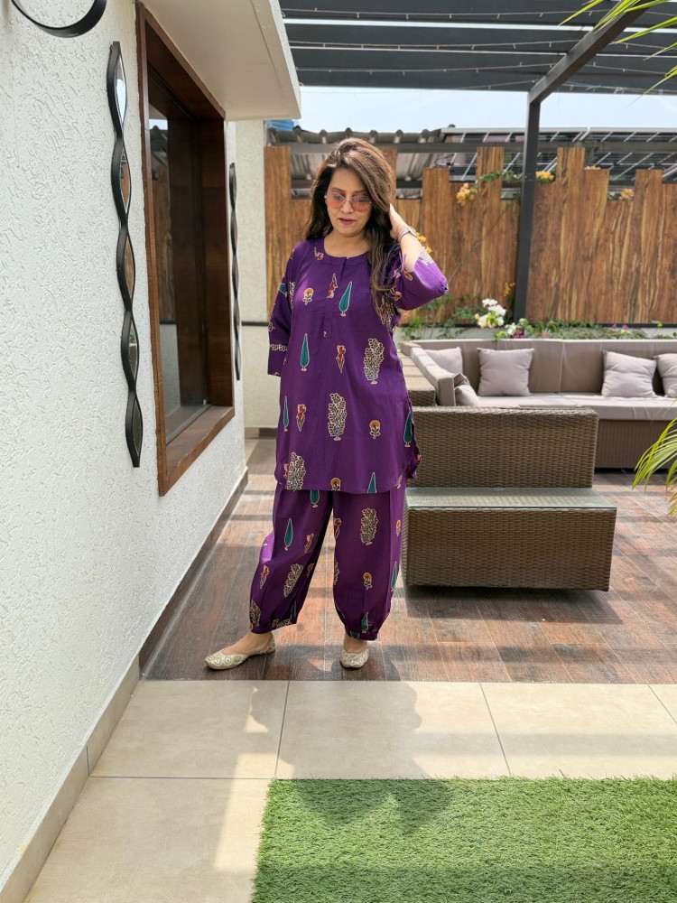 Image of Meena Cotton Co-ord Set