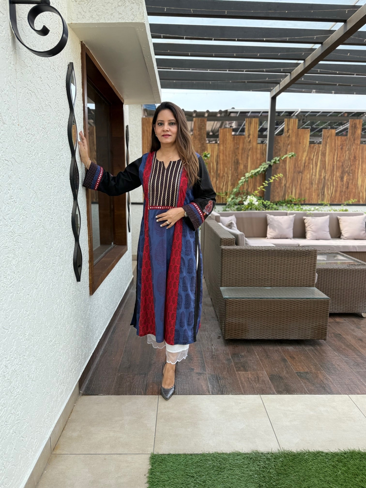 Ishani Cotton Anarkali