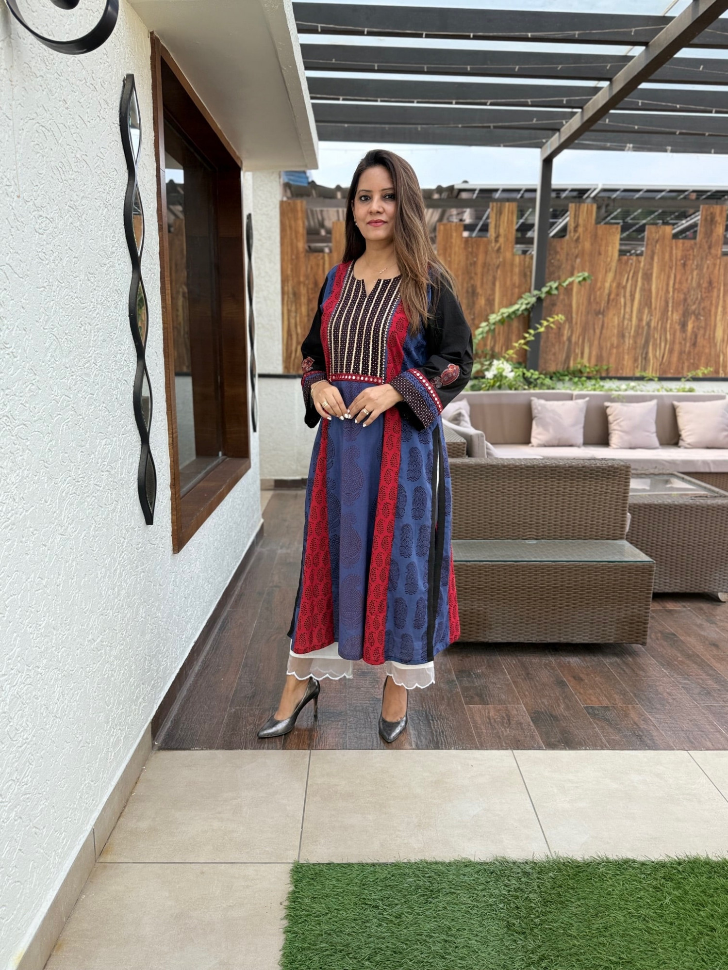 Ishani Cotton Anarkali