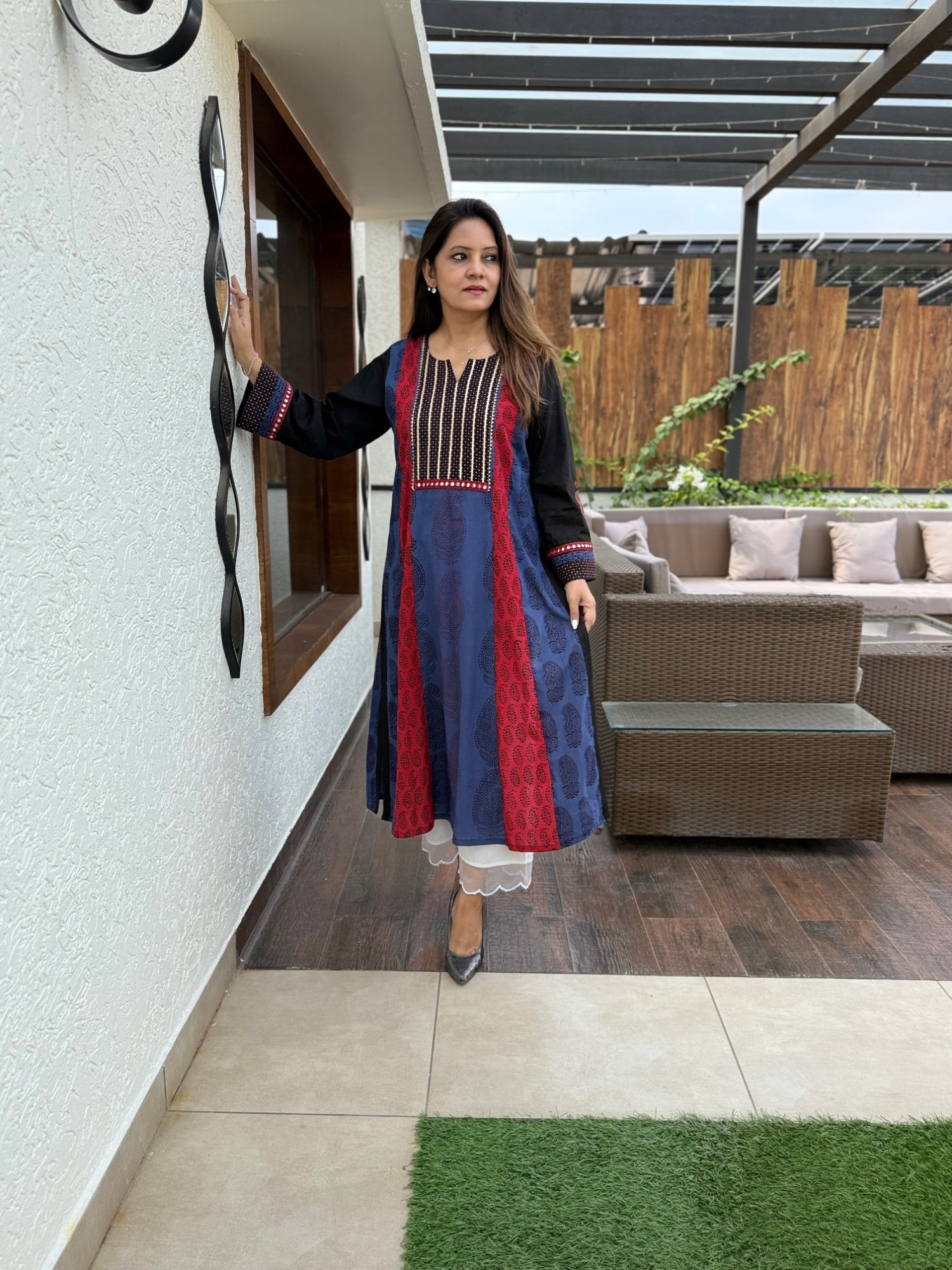 Ishani Cotton Anarkali
