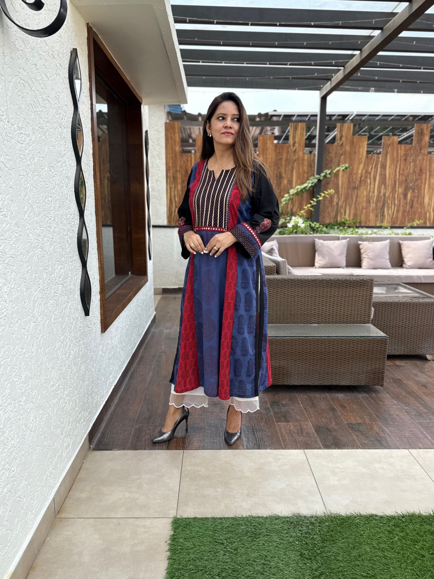 Ishani Cotton Anarkali