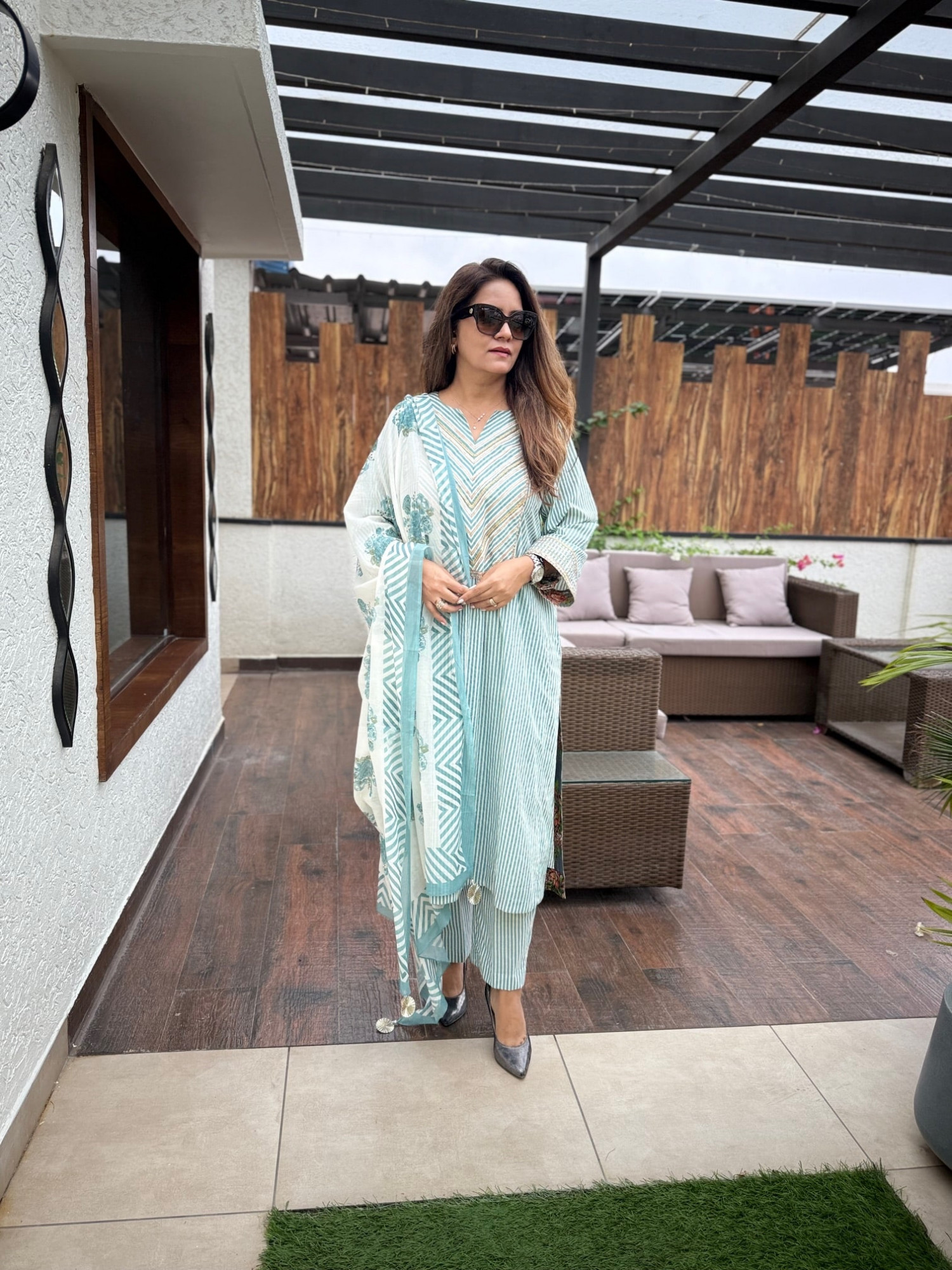Samira Cotton Suit