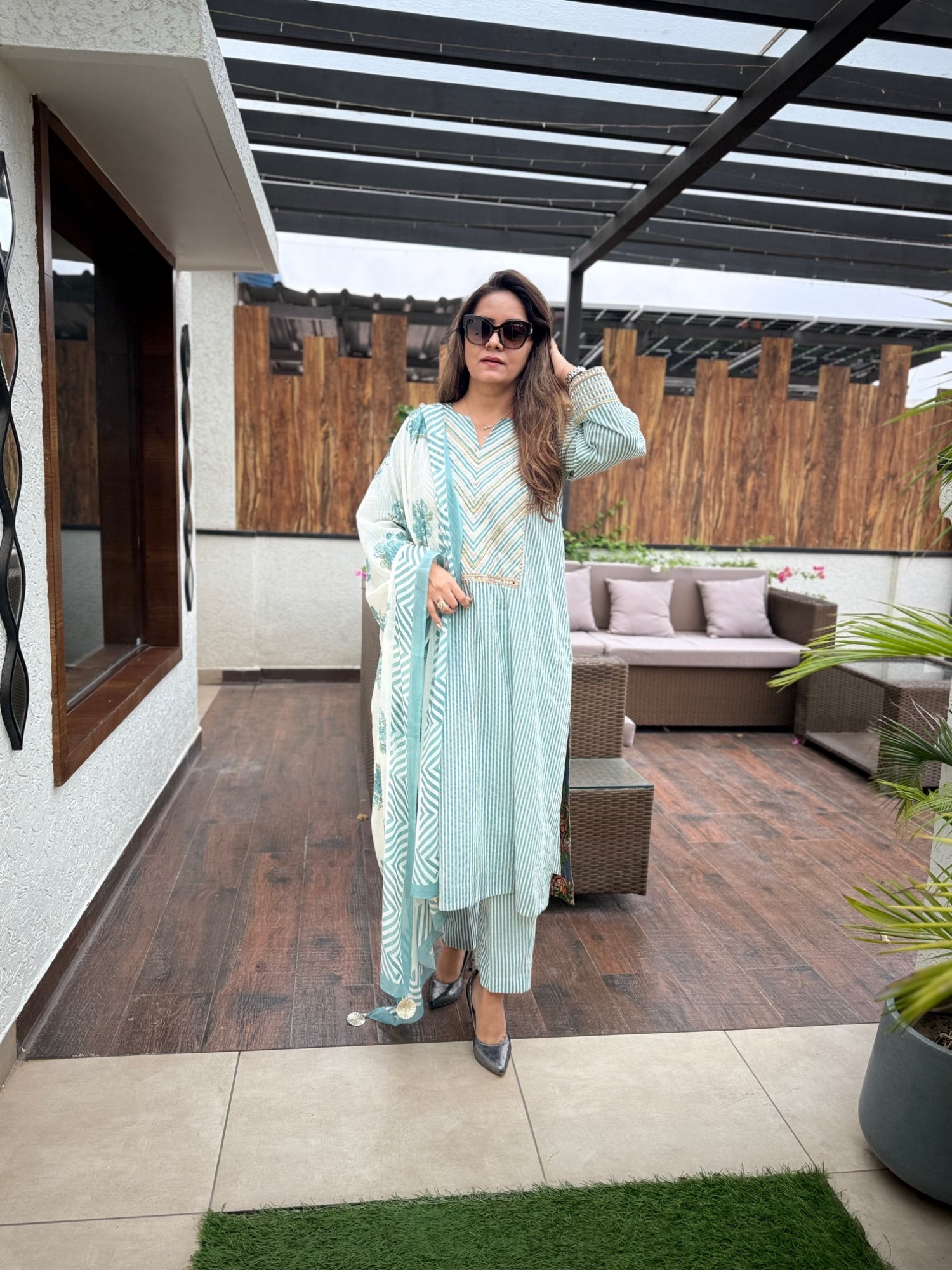 Samira Cotton Suit