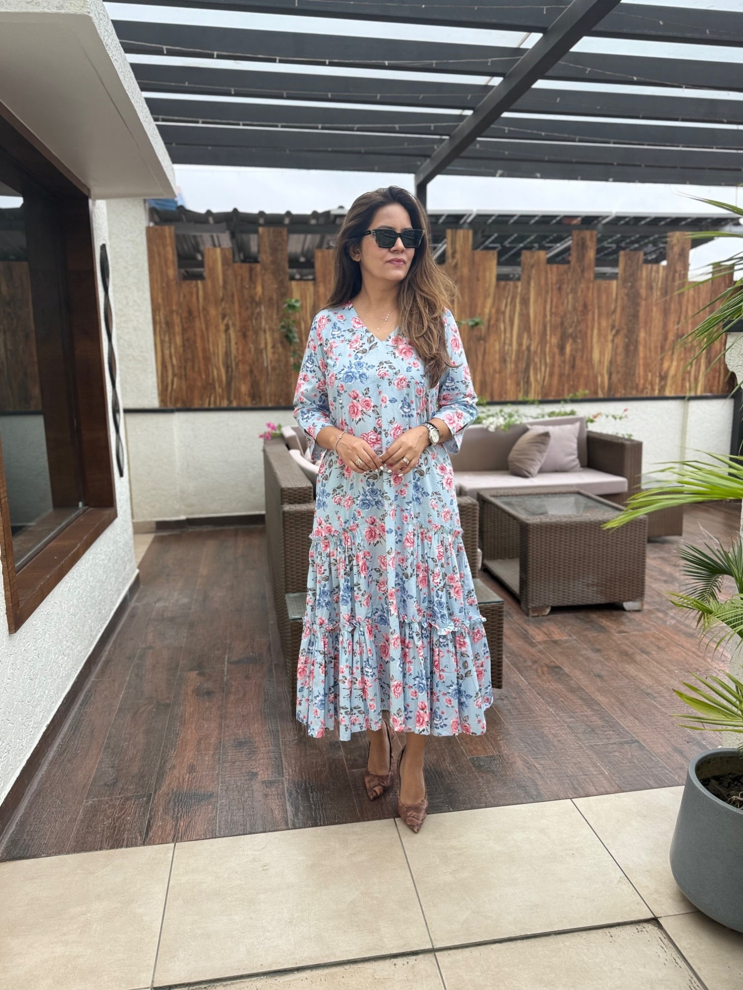 Amisha Cotton Dress