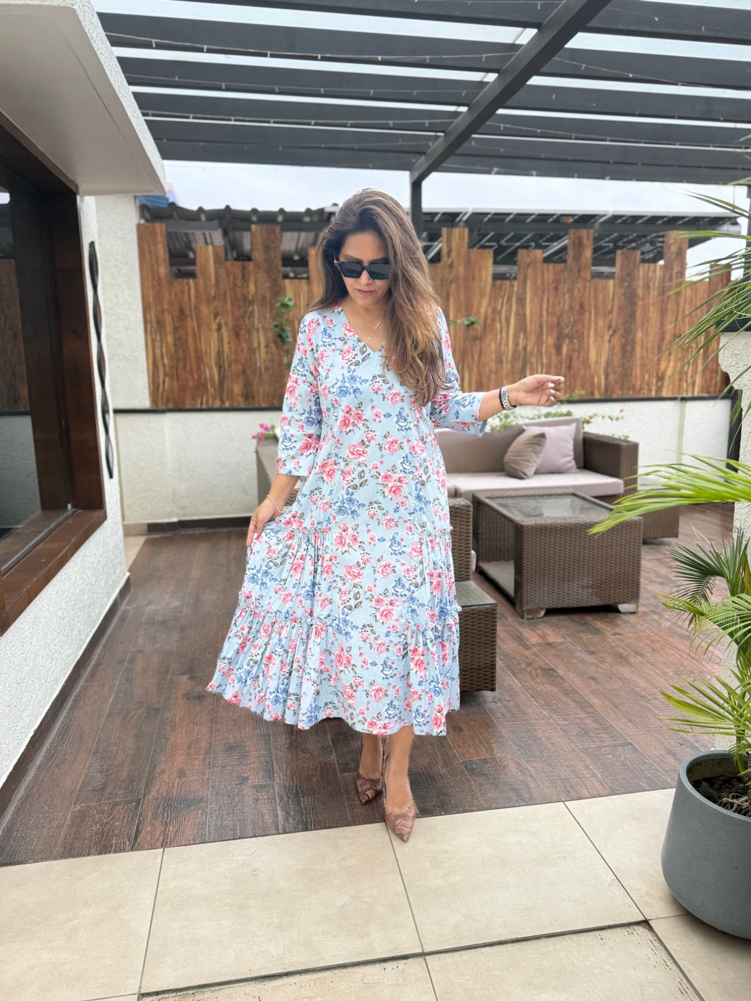 Amisha Cotton Dress