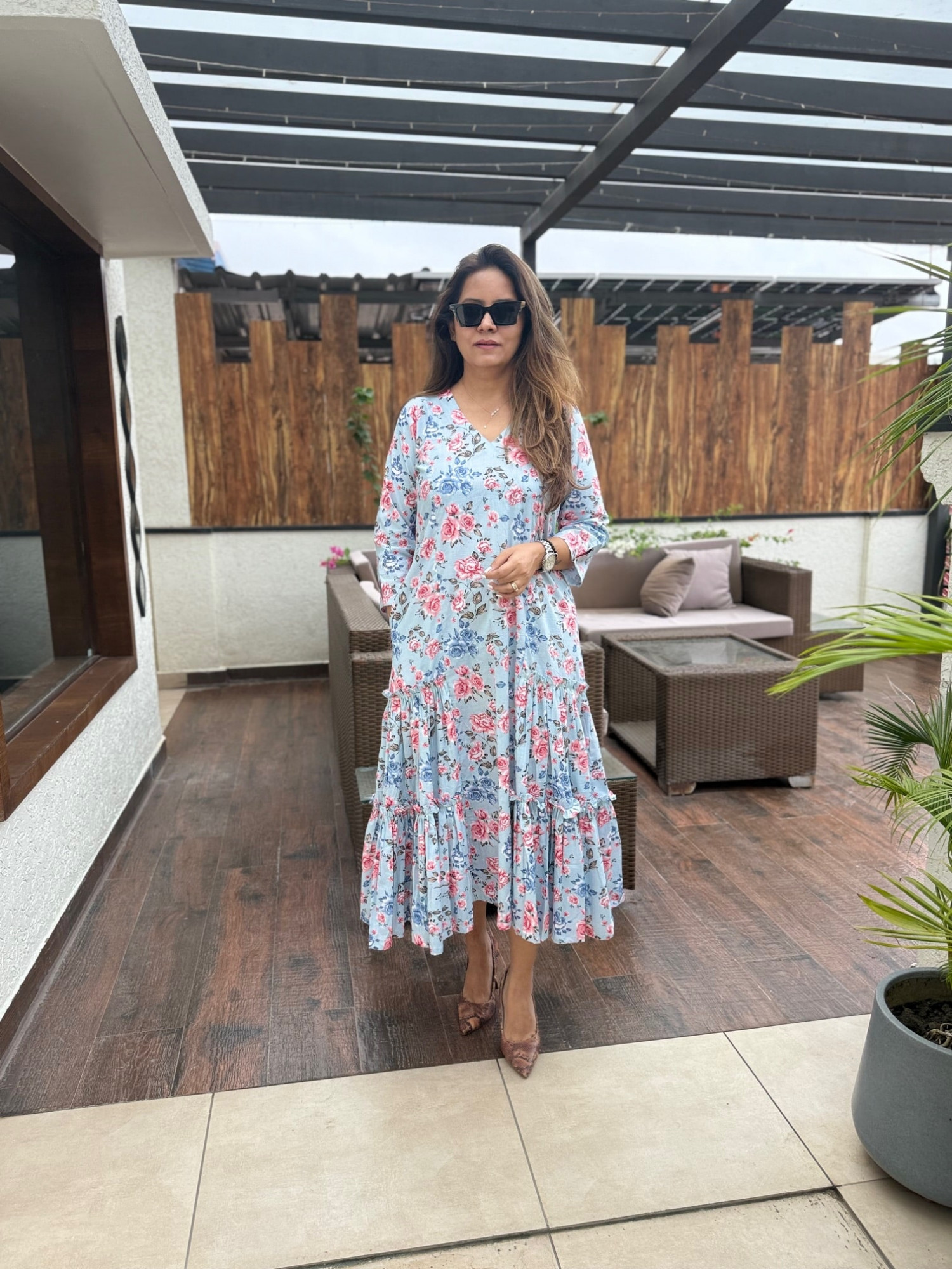 Amisha Cotton Dress