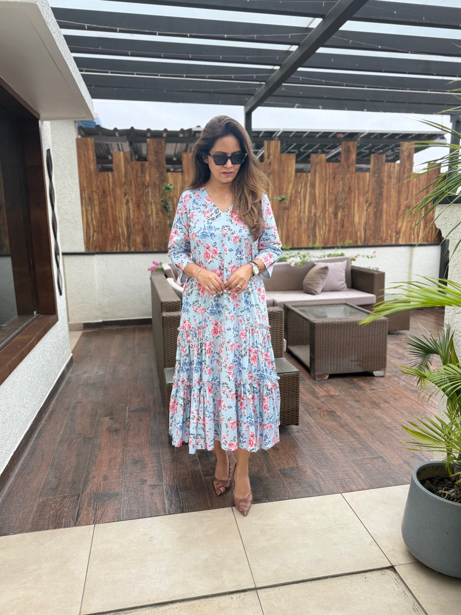 Amisha Cotton Dress