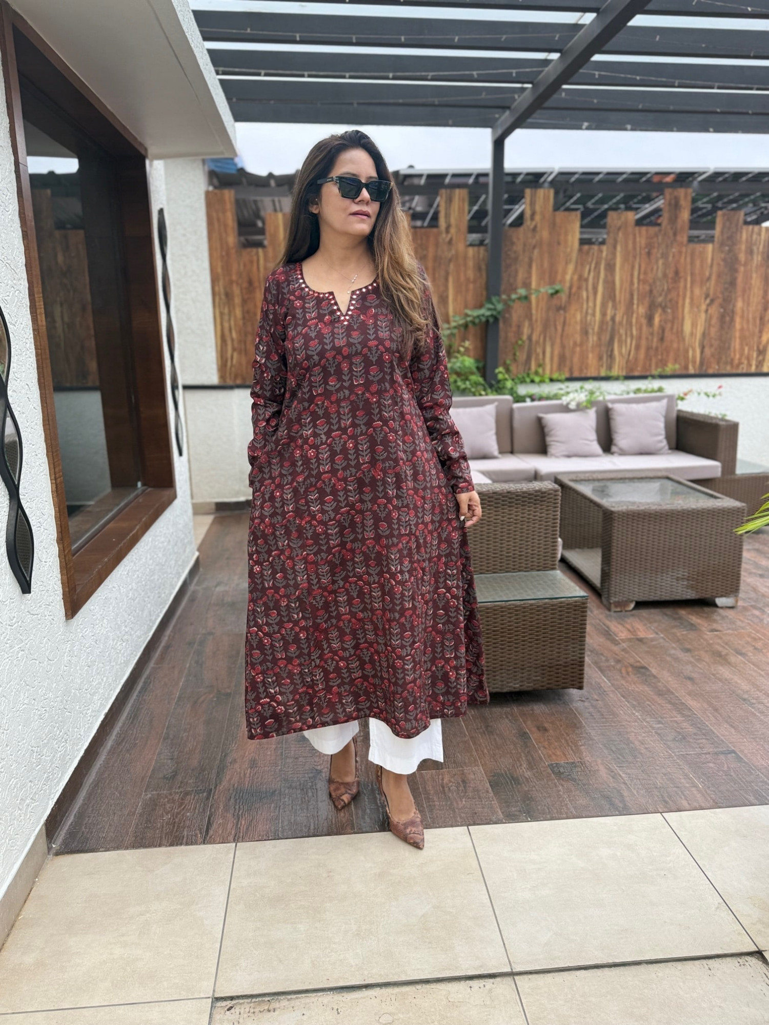 Viya Cotton Anarkali
